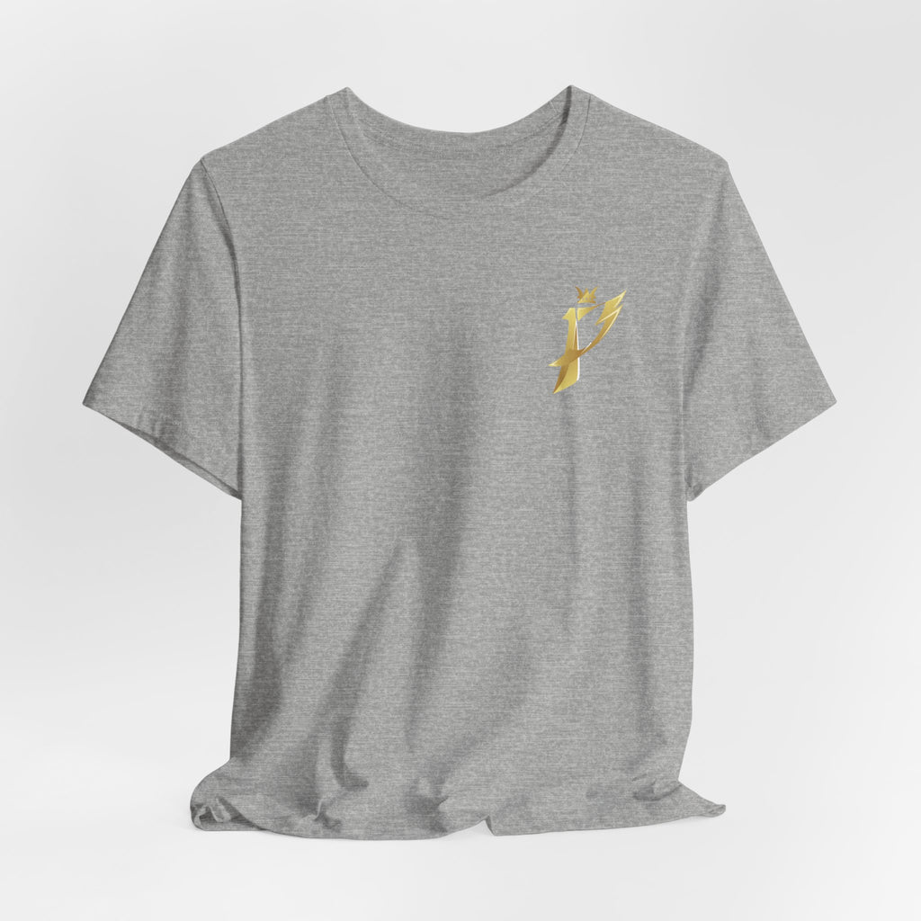 Gold Crowned P Monogram Tee