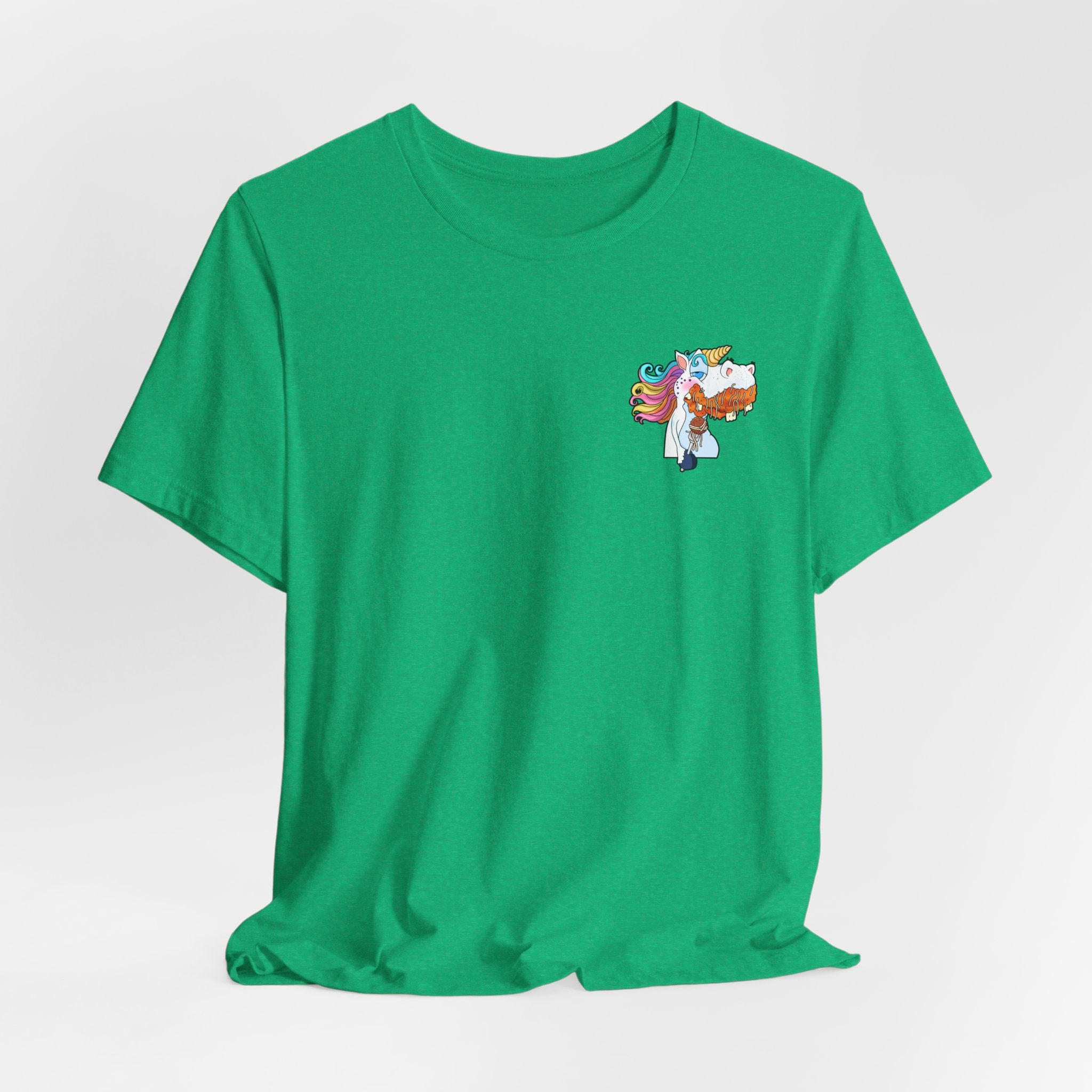 Unicorn Pasta Tee — "Magical Pisketti" Graphic T-Shirt