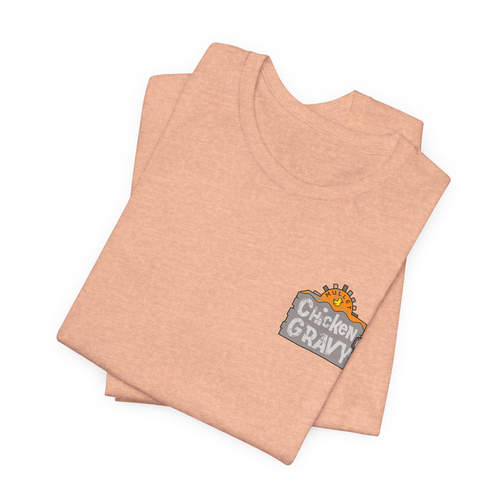 Chicken & Gravy Band Tee — Vintage Rock Music Graphic T-Shirt