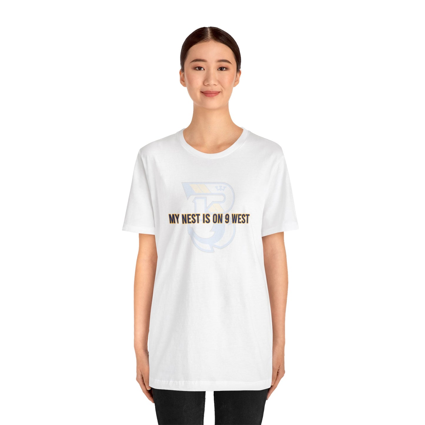 Hedgesville Nest of 9 West Front Slogan Unisex Jersey Short Sleeve Tee