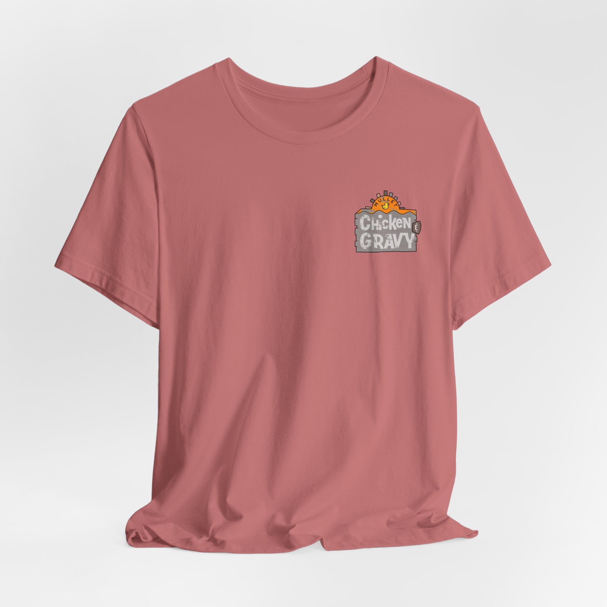 Chicken & Gravy Band Tee — Vintage Rock Music Graphic T-Shirt