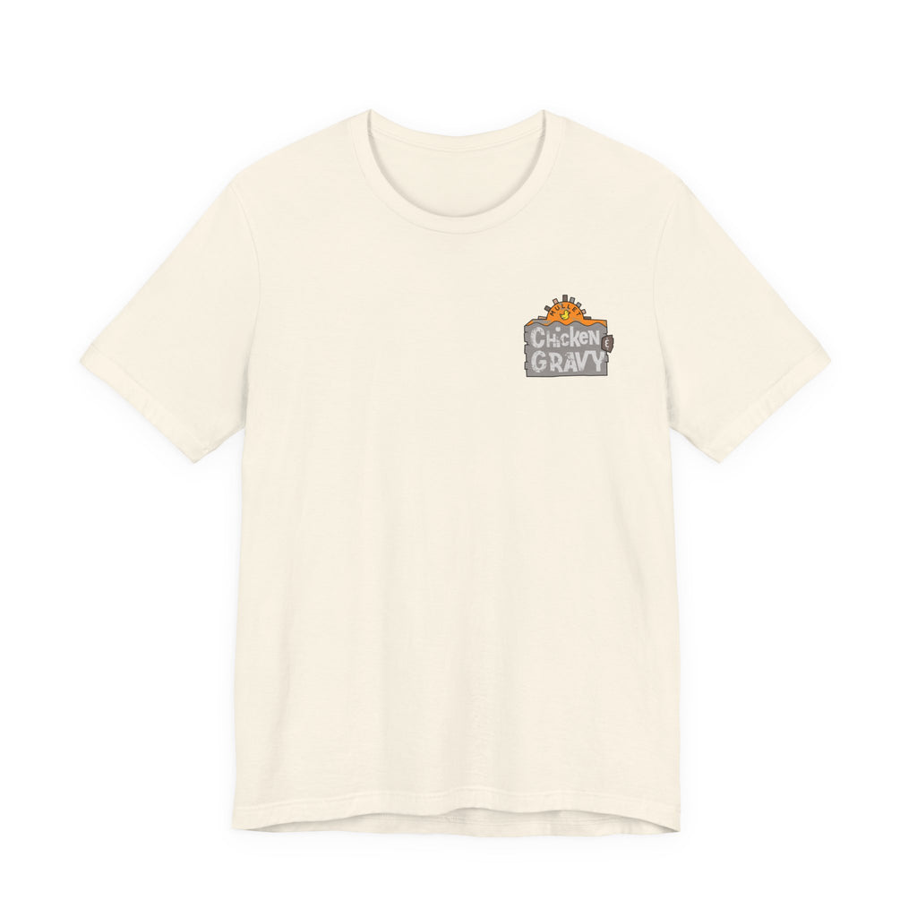 Chicken & Gravy Band Tee — Vintage Rock Music Graphic T-Shirt