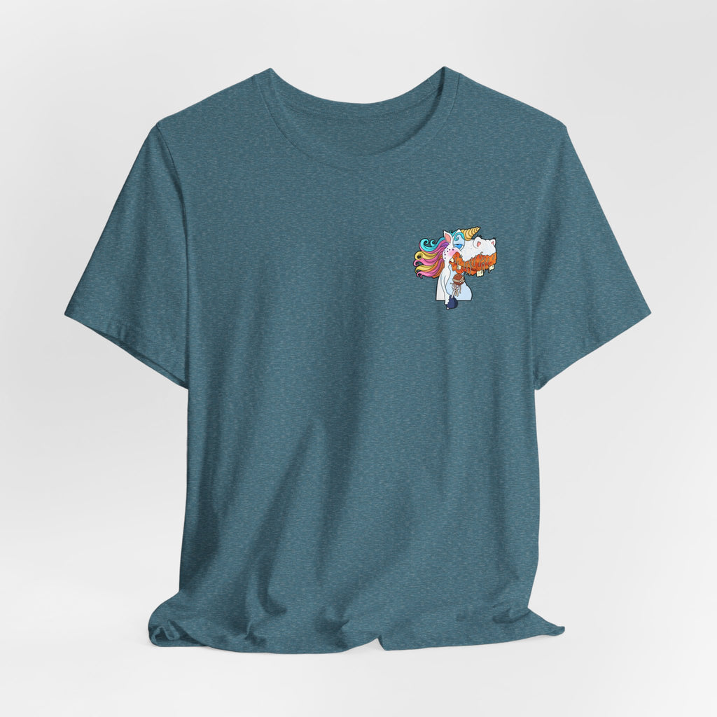 Unicorn Pasta Tee — "Magical Pisketti" Graphic T-Shirt