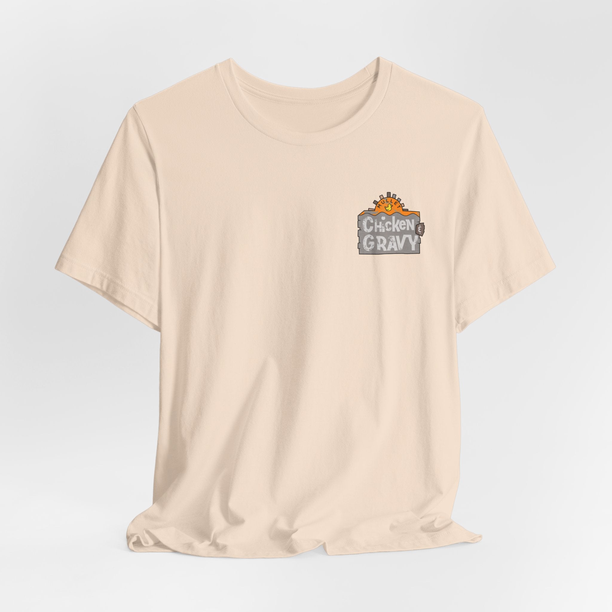 Chicken & Gravy Band Tee — Vintage Rock Music Graphic T-Shirt
