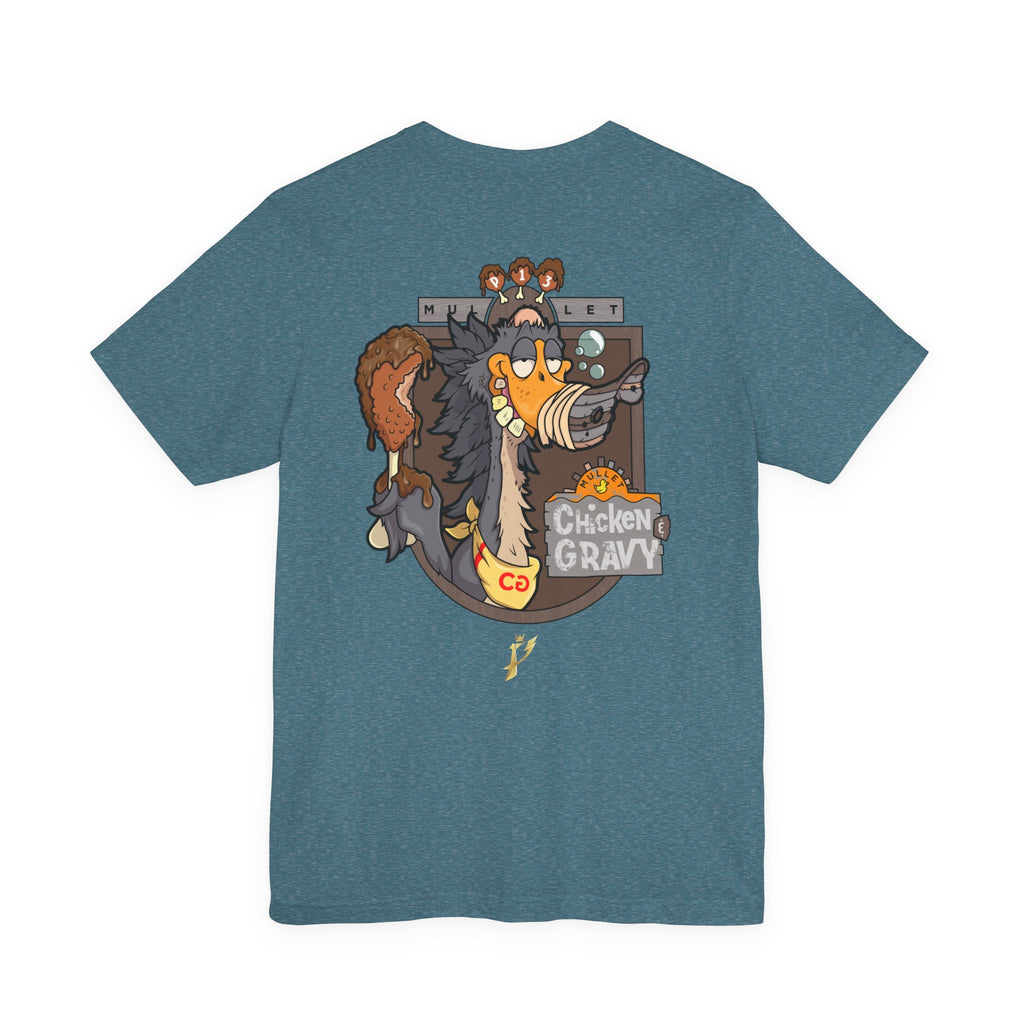 Chicken & Gravy Band Tee — Vintage Rock Music Graphic T-Shirt