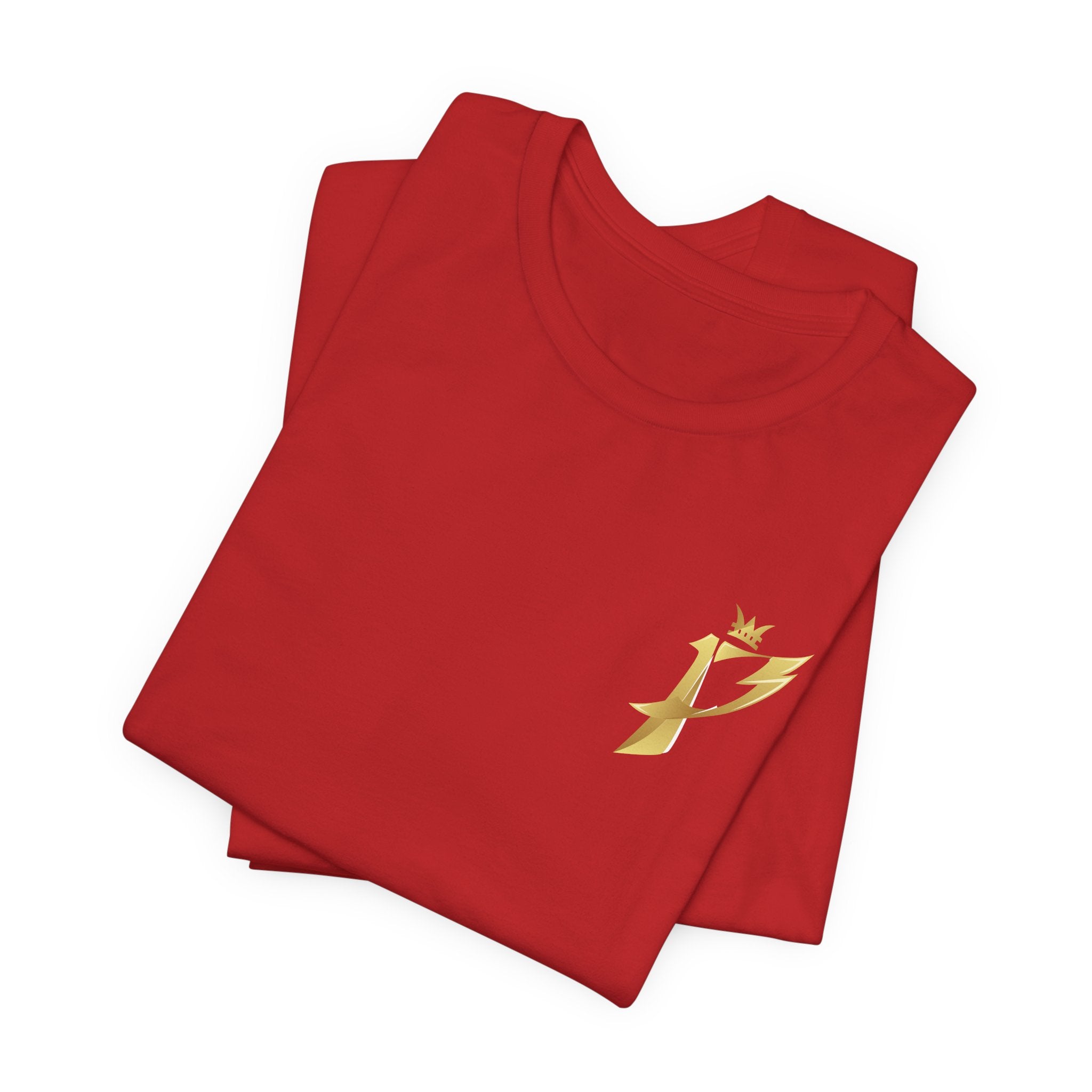 Gold Crowned P Monogram Tee