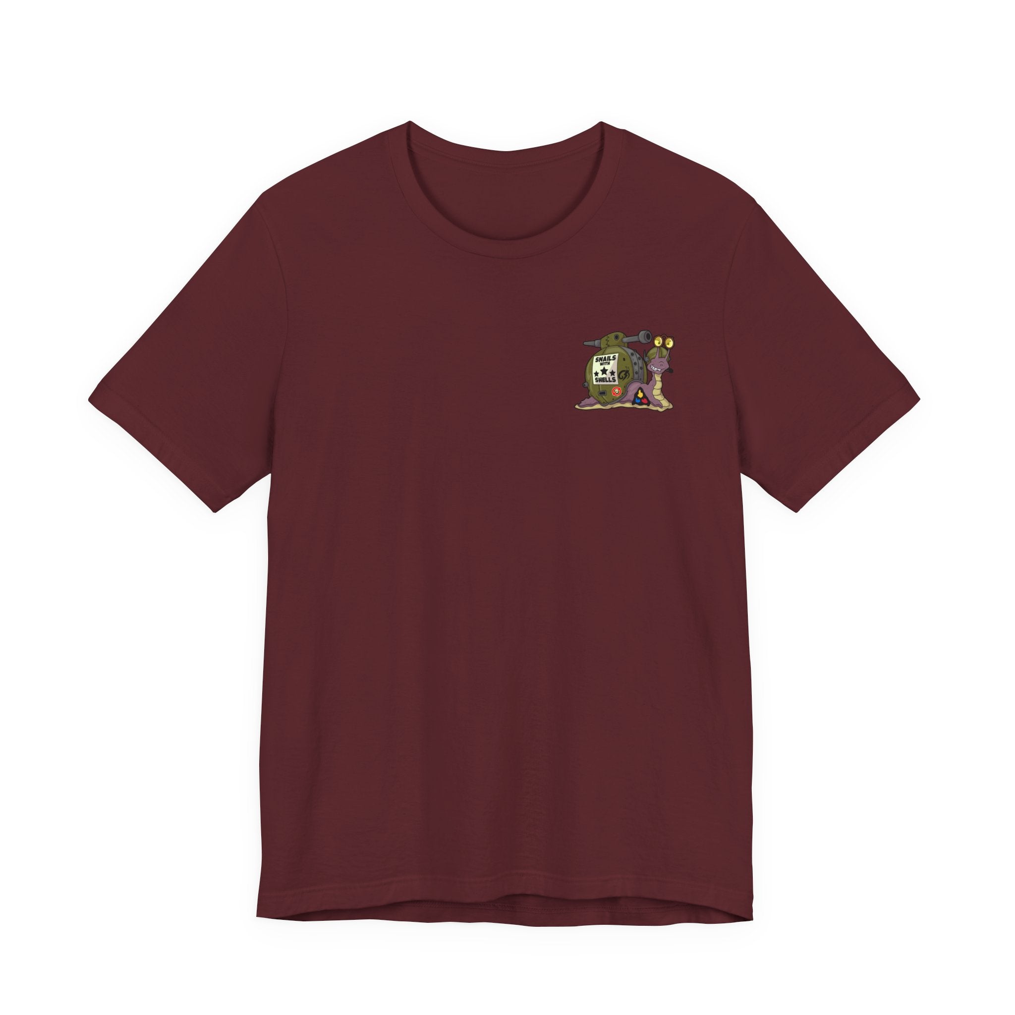 Snails With Shells Tank T-Shirt — Cute Military Snail Graphic Tee