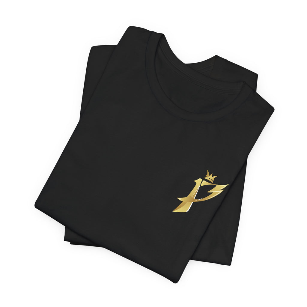 Gold Crowned P Monogram Tee