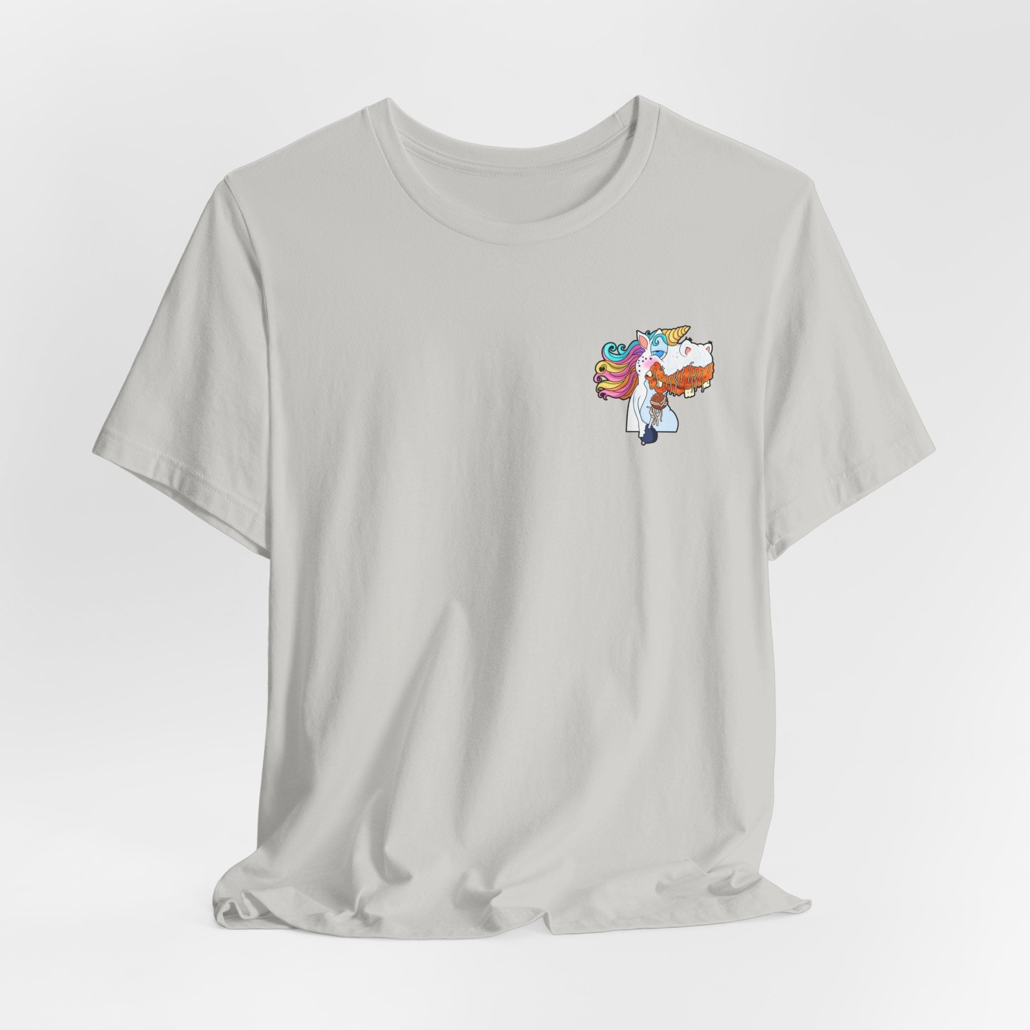 Unicorn Pasta Tee — "Magical Pisketti" Graphic T-Shirt