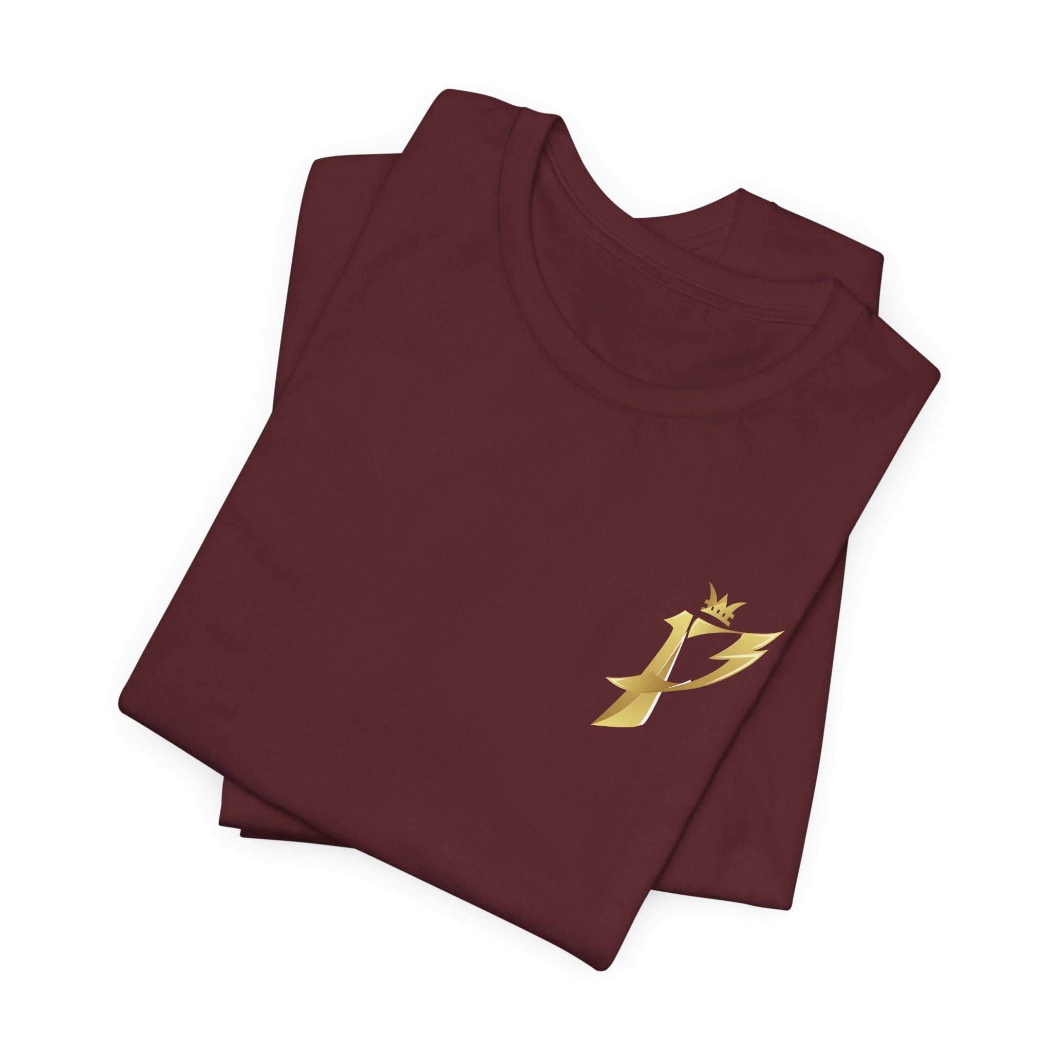 Gold Crowned P Monogram Tee