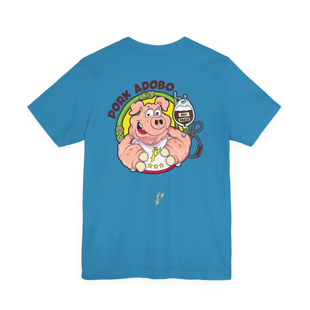 Pork Adobo Graphic Tee — Cute Pig Filipino Food Shirt