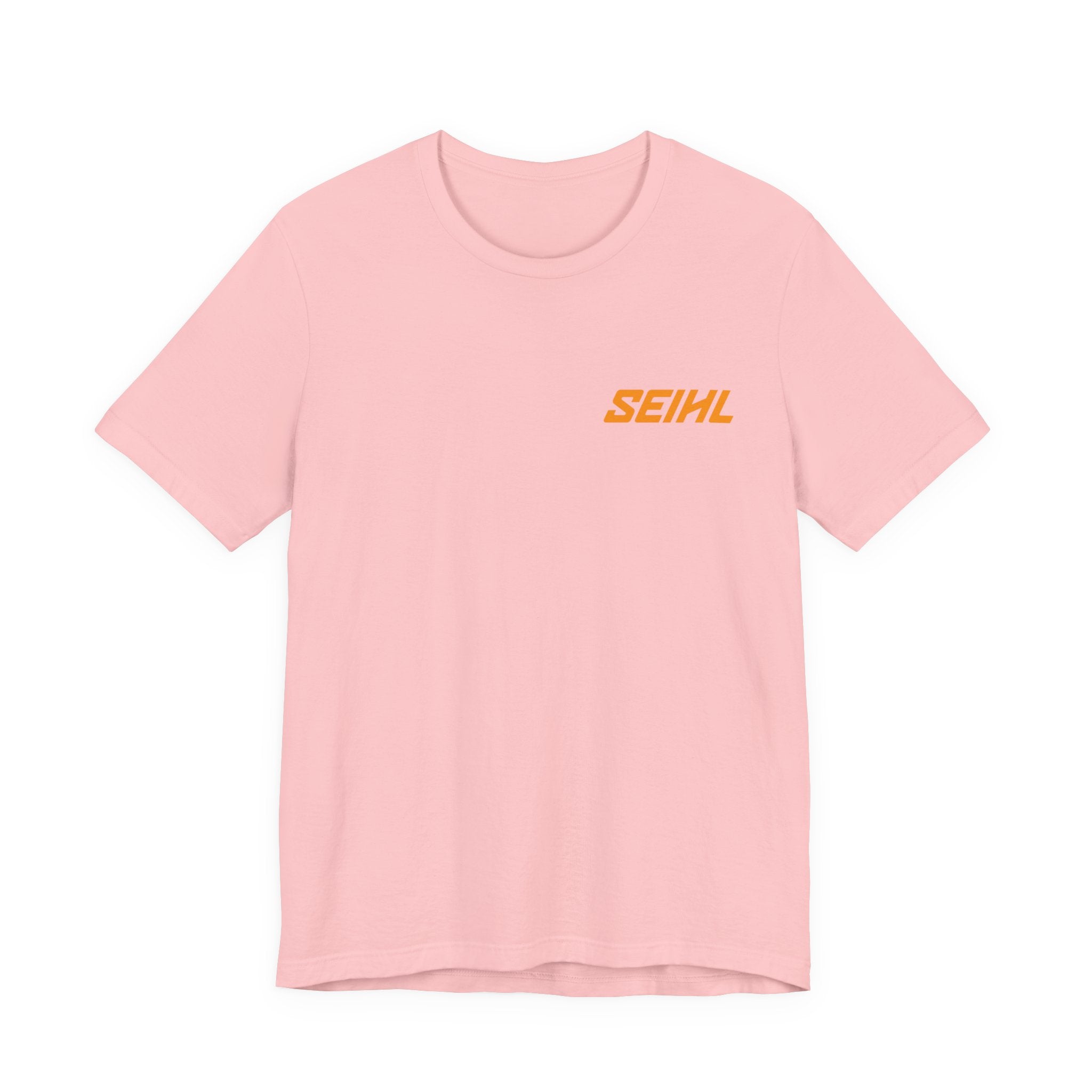 Chainsaw Seihl Cartoon Tee — 'SEIHL' Graphic Short Sleeve T-Shirt