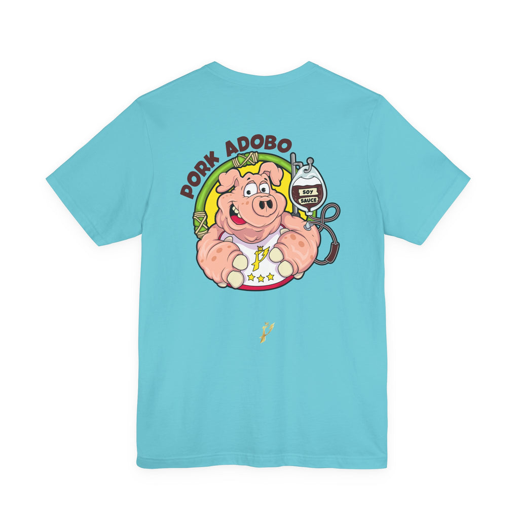 Pork Adobo Graphic Tee — Cute Pig Filipino Food Shirt
