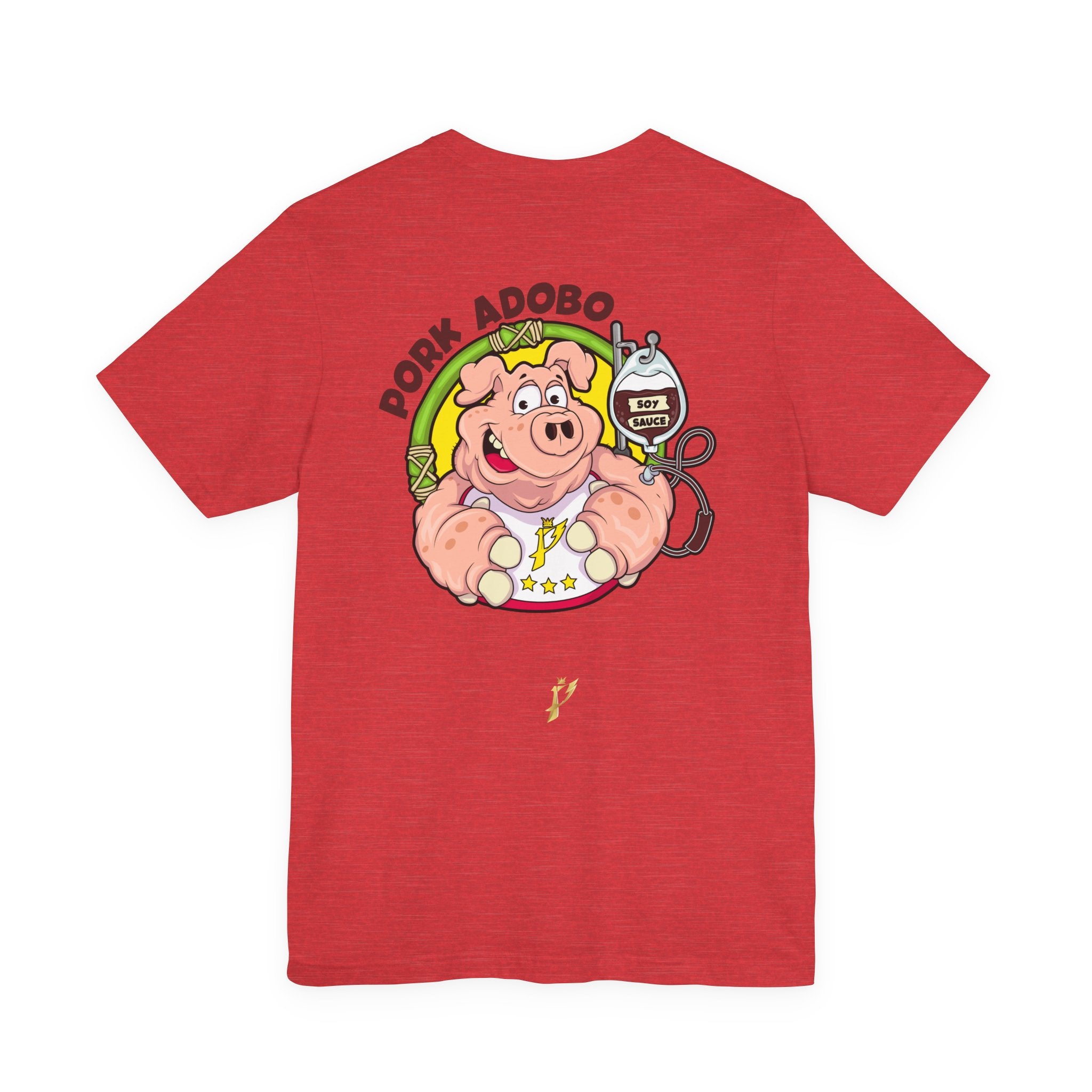 Pork Adobo Graphic Tee — Cute Pig Filipino Food Shirt
