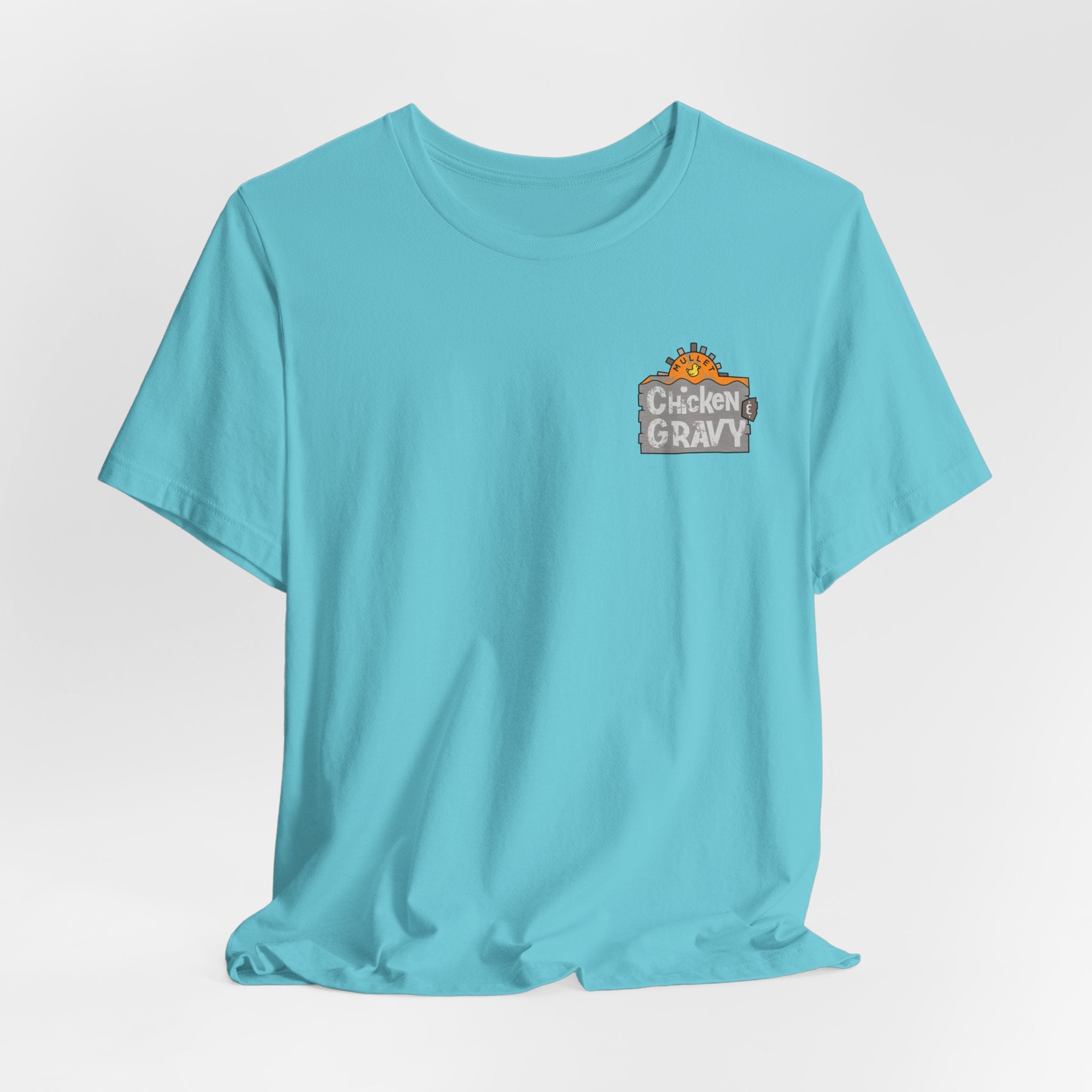 Chicken & Gravy Band Tee — Vintage Rock Music Graphic T-Shirt