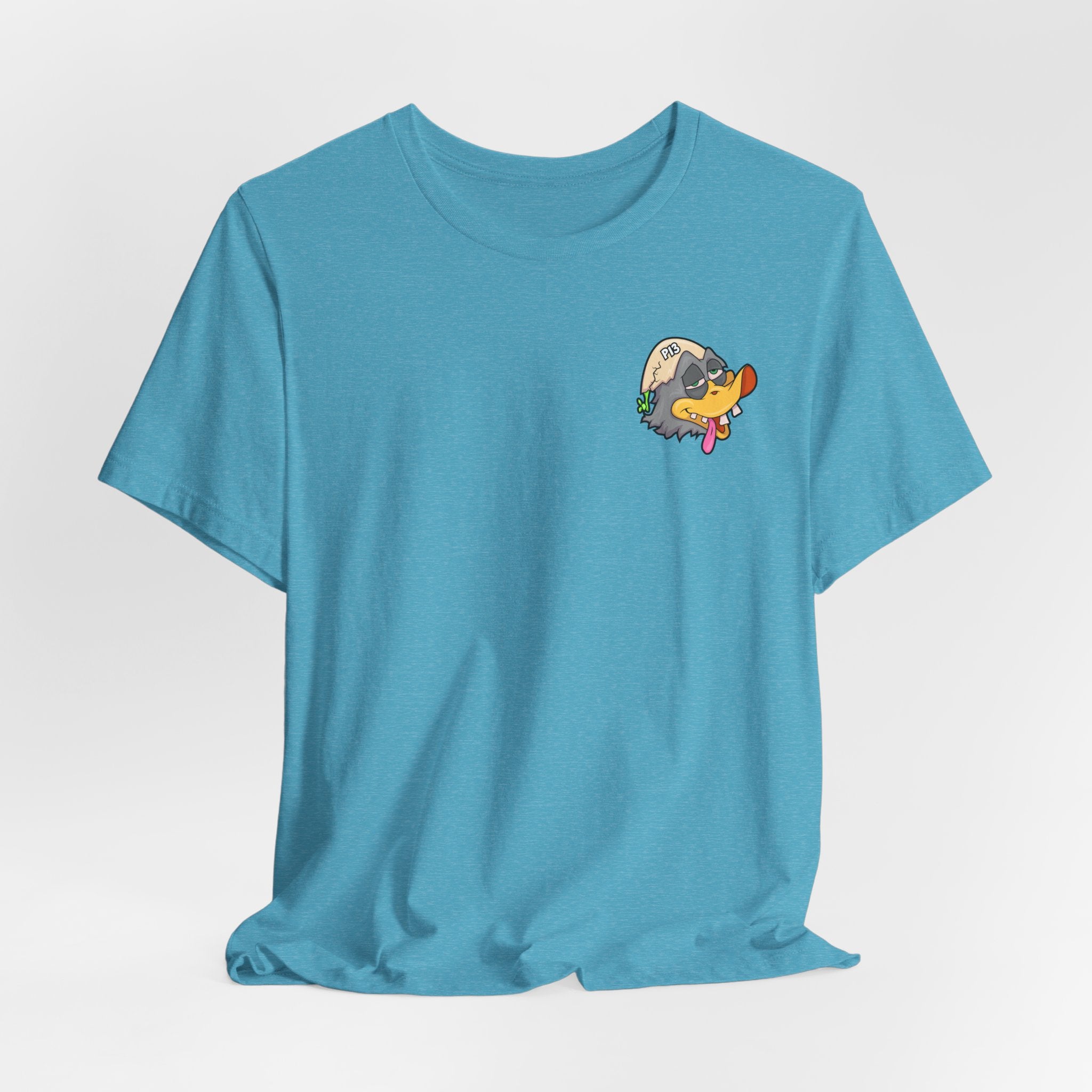 Balut Duck Graphic Tee — Cute Cartoon Egg & Duck Design