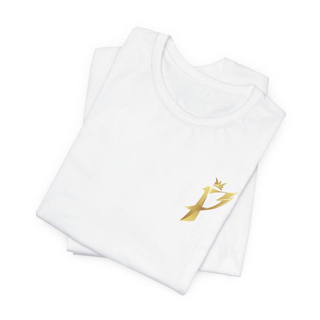 Gold Crowned P Monogram Tee