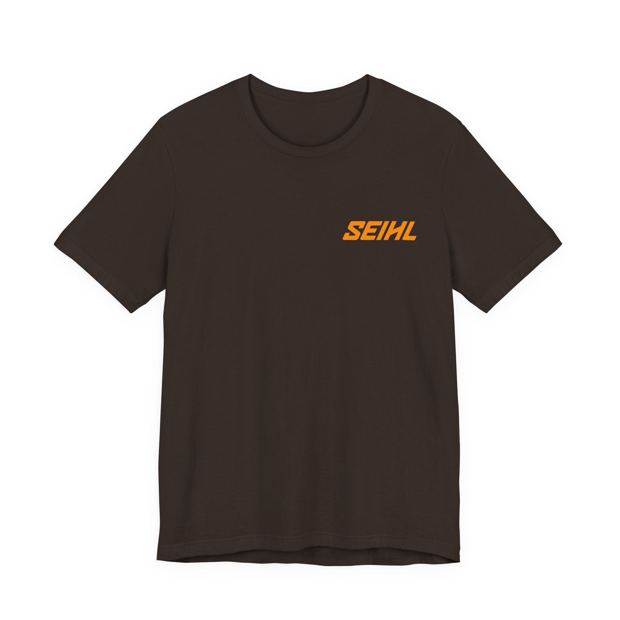 Chainsaw Seihl Cartoon Tee — 'SEIHL' Graphic Short Sleeve T-Shirt