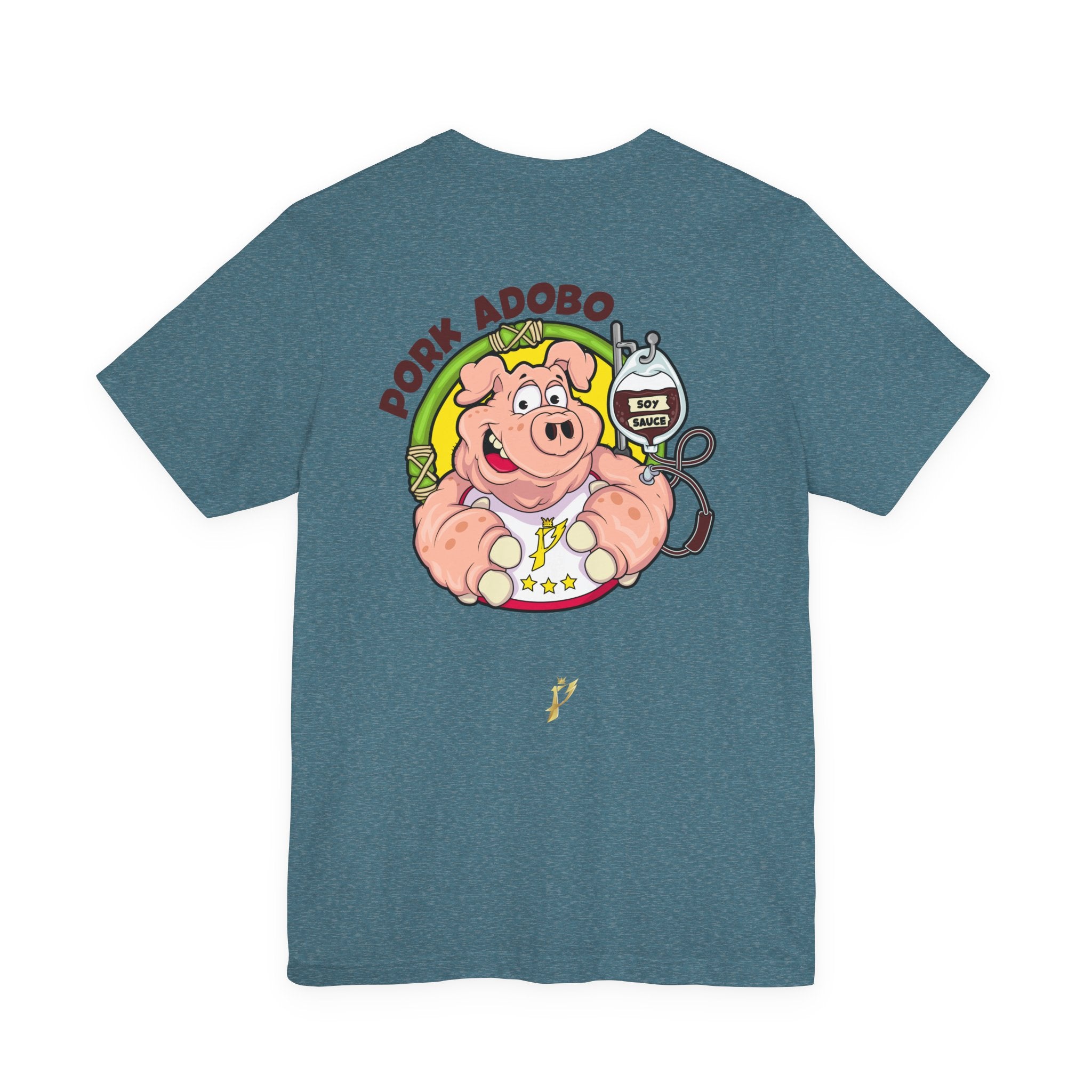 Pork Adobo Graphic Tee — Cute Pig Filipino Food Shirt