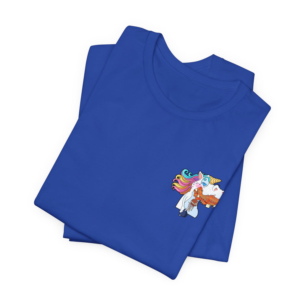 Unicorn Pasta Tee — "Magical Pisketti" Graphic T-Shirt