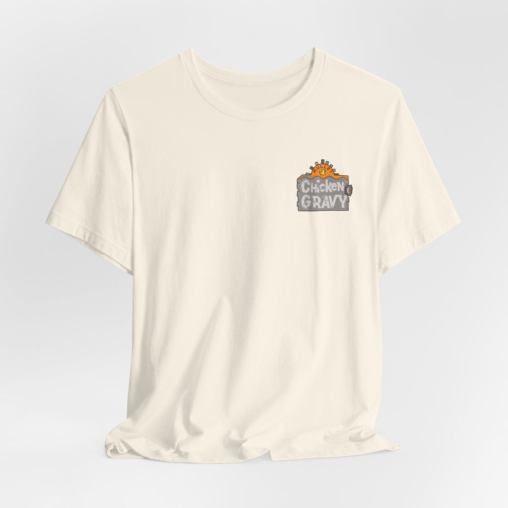 Chicken & Gravy Band Tee — Vintage Rock Music Graphic T-Shirt
