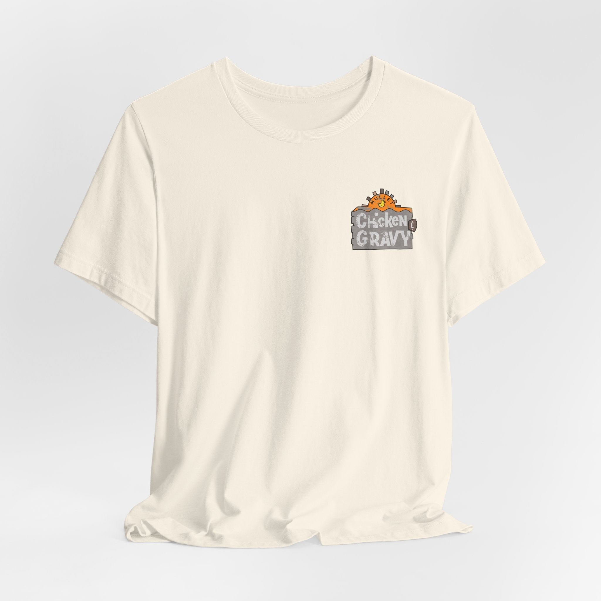Chicken & Gravy Band Tee — Vintage Rock Music Graphic T-Shirt