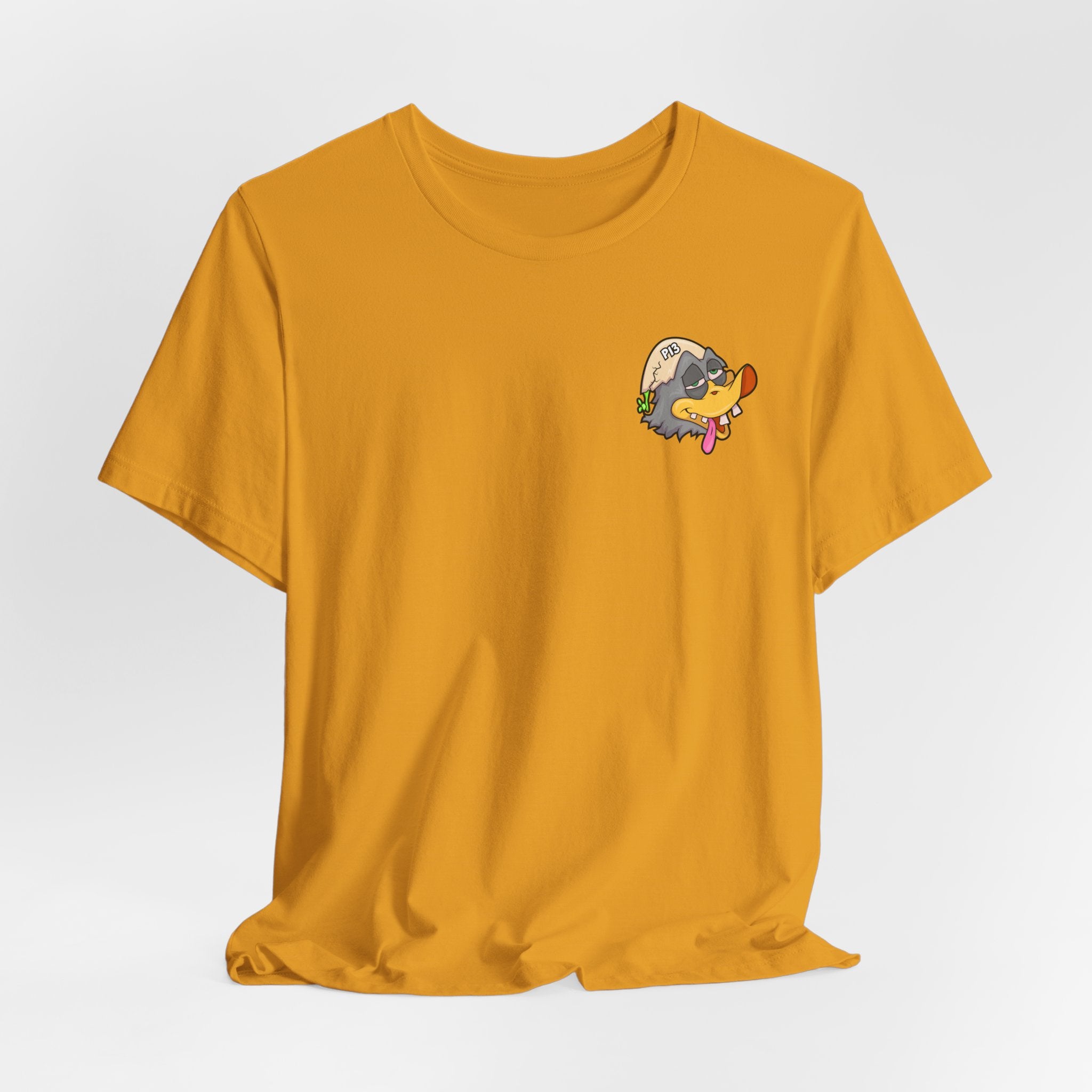 Balut Duck Graphic Tee — Cute Cartoon Egg & Duck Design