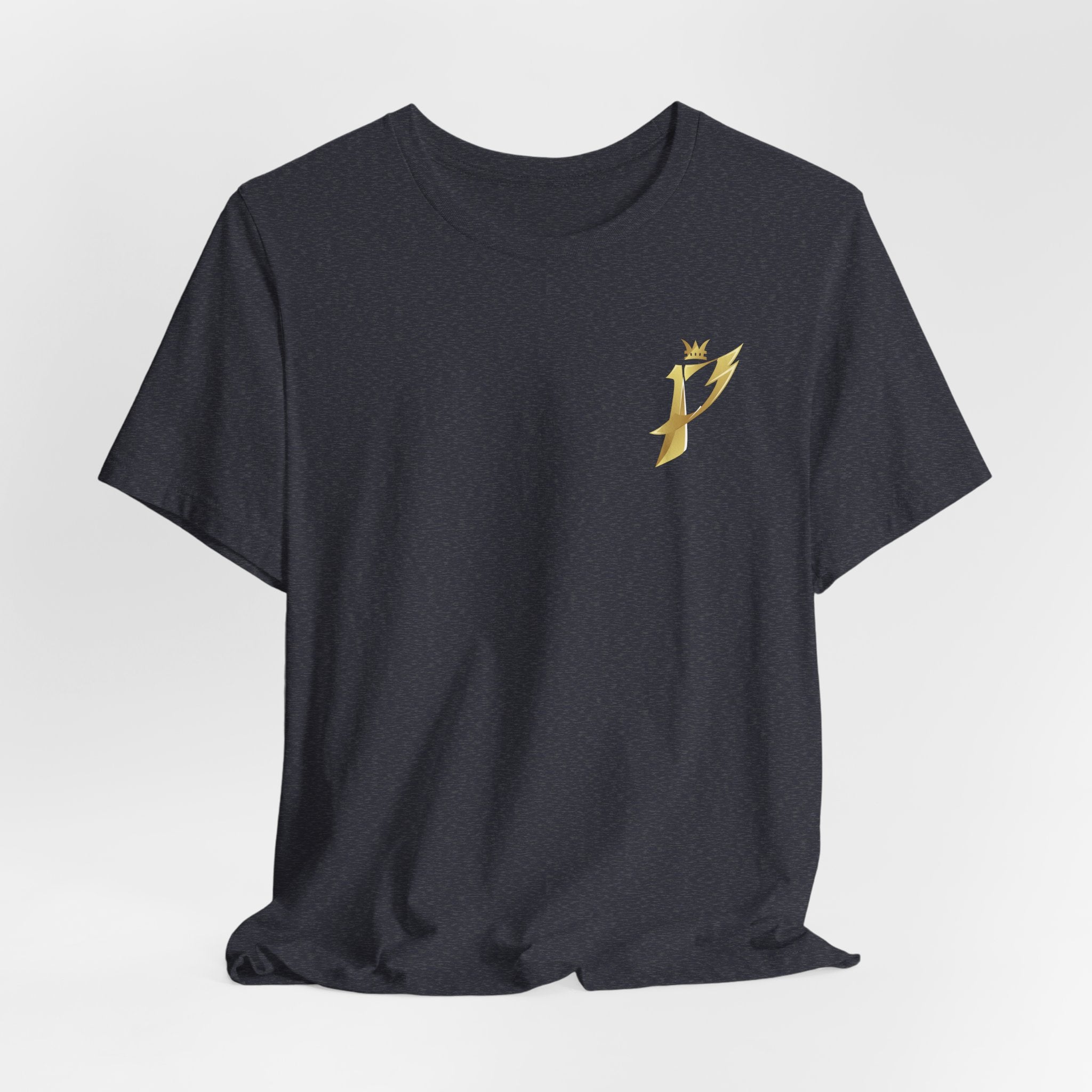 Gold Crowned P Monogram Tee