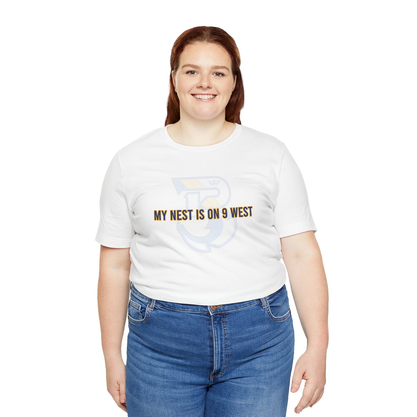 Hedgesville Nest of 9 West Front Slogan Unisex Jersey Short Sleeve Tee