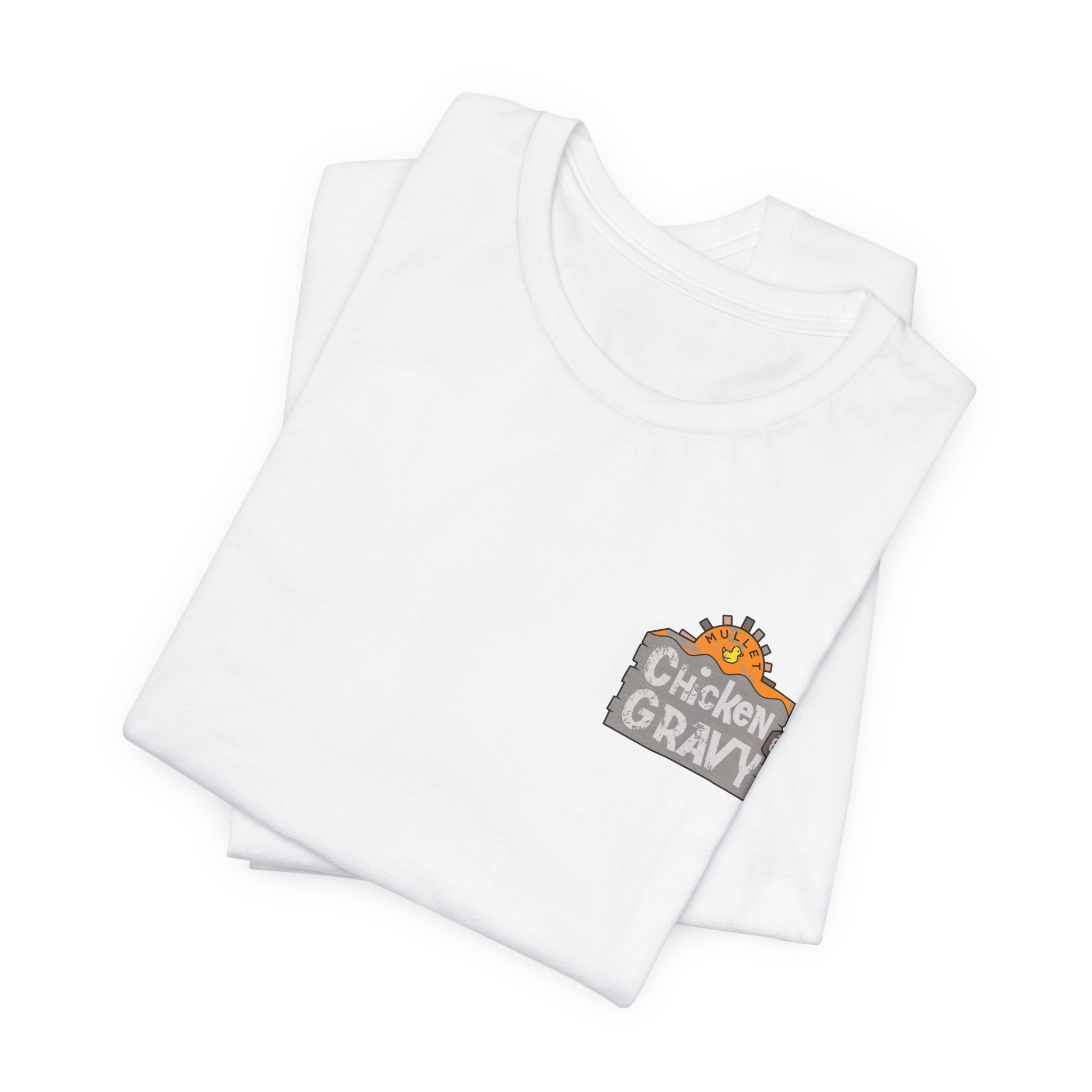 Chicken & Gravy Band Tee — Vintage Rock Music Graphic T-Shirt