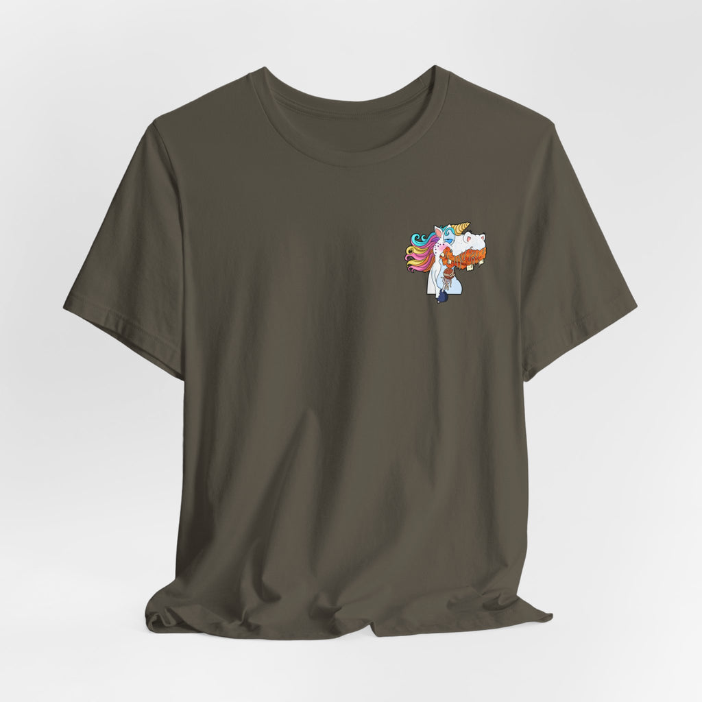 Unicorn Pasta Tee — "Magical Pisketti" Graphic T-Shirt