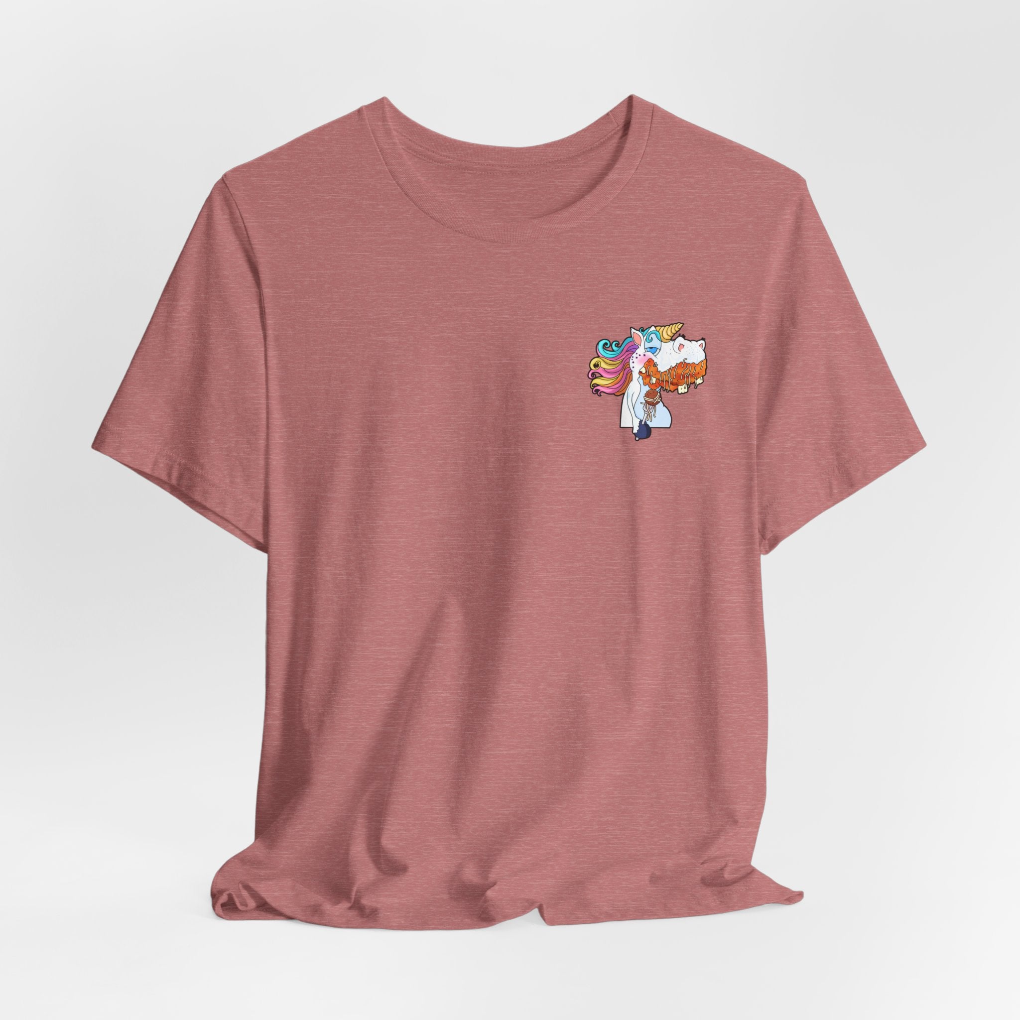 Unicorn Pasta Tee — "Magical Pisketti" Graphic T-Shirt