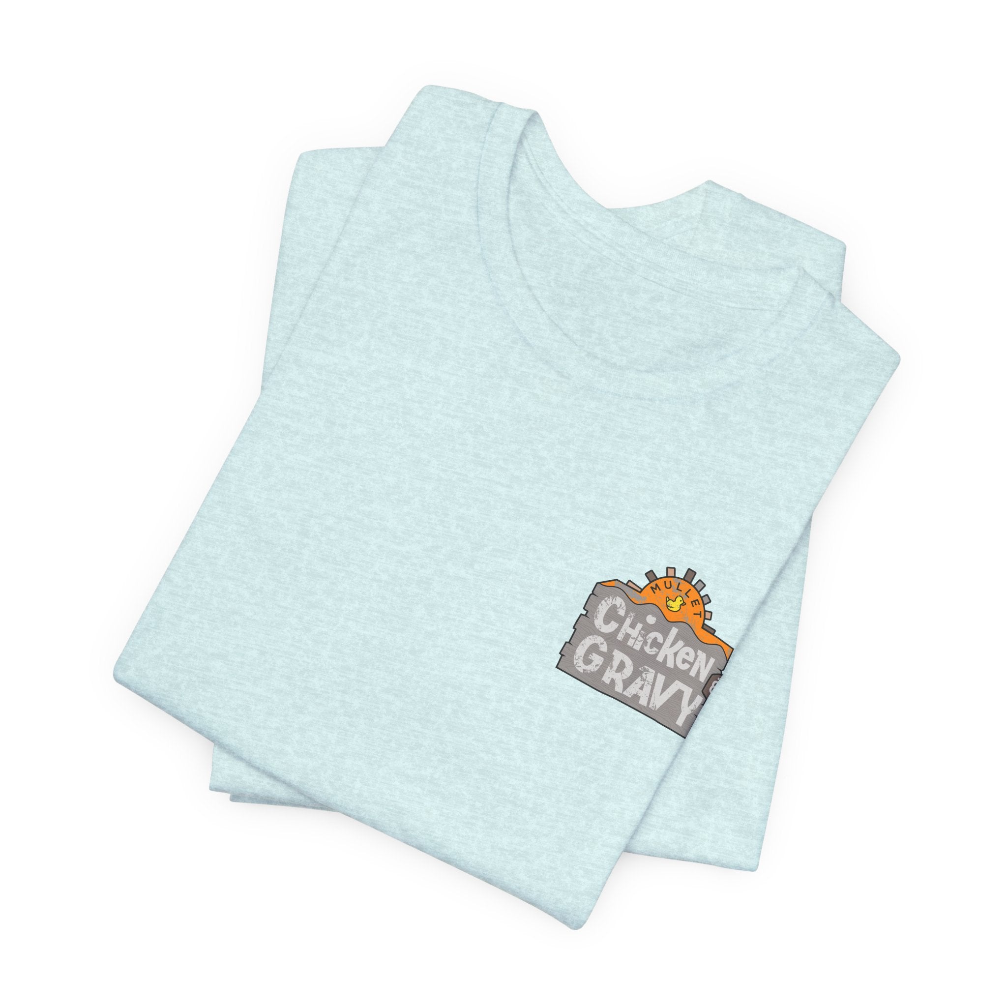 Chicken & Gravy Band Tee — Vintage Rock Music Graphic T-Shirt