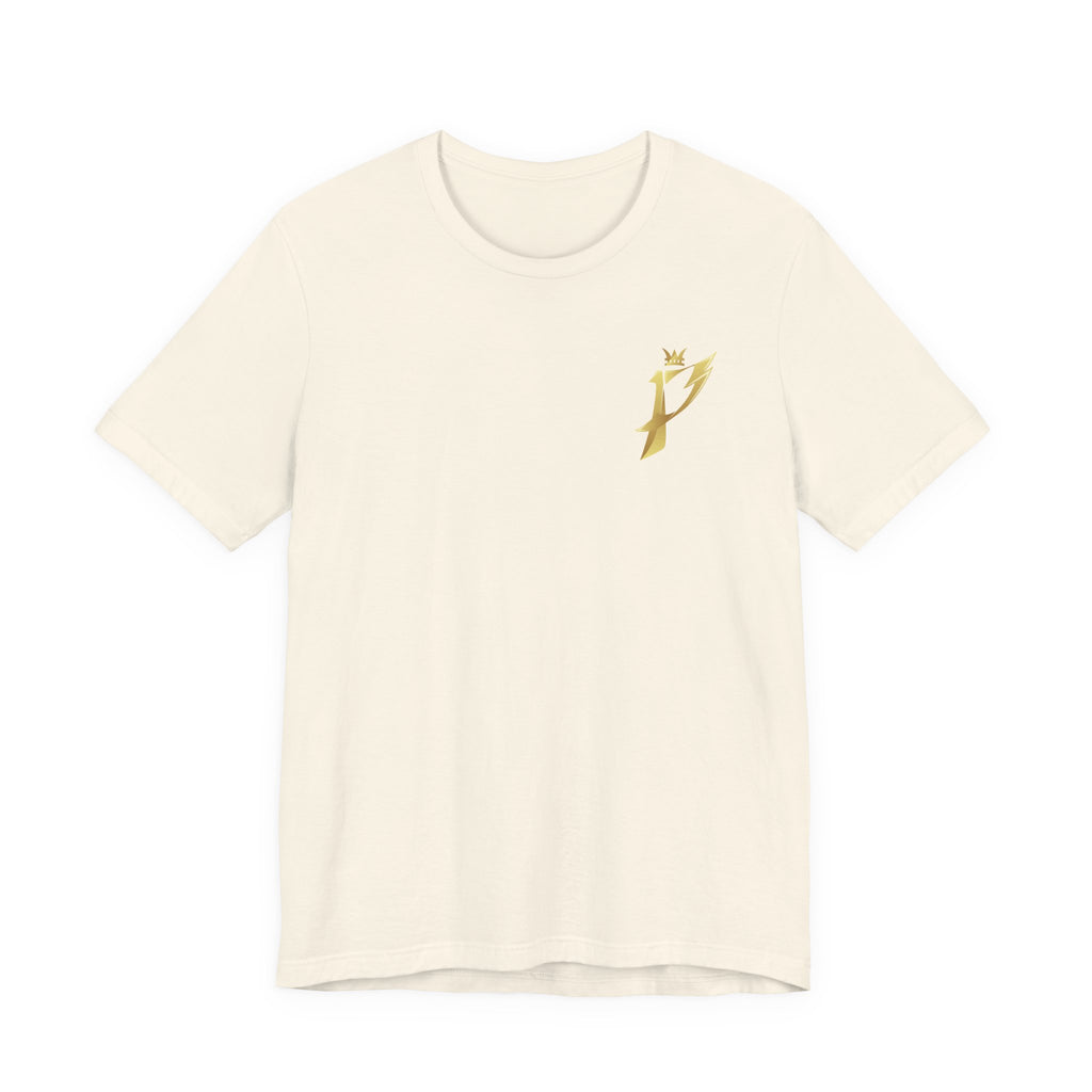 Gold Crowned P Monogram Tee