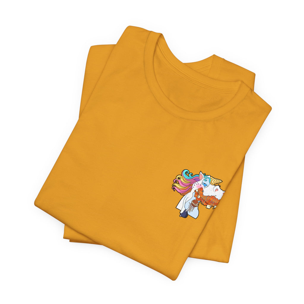 Unicorn Pasta Tee — "Magical Pisketti" Graphic T-Shirt