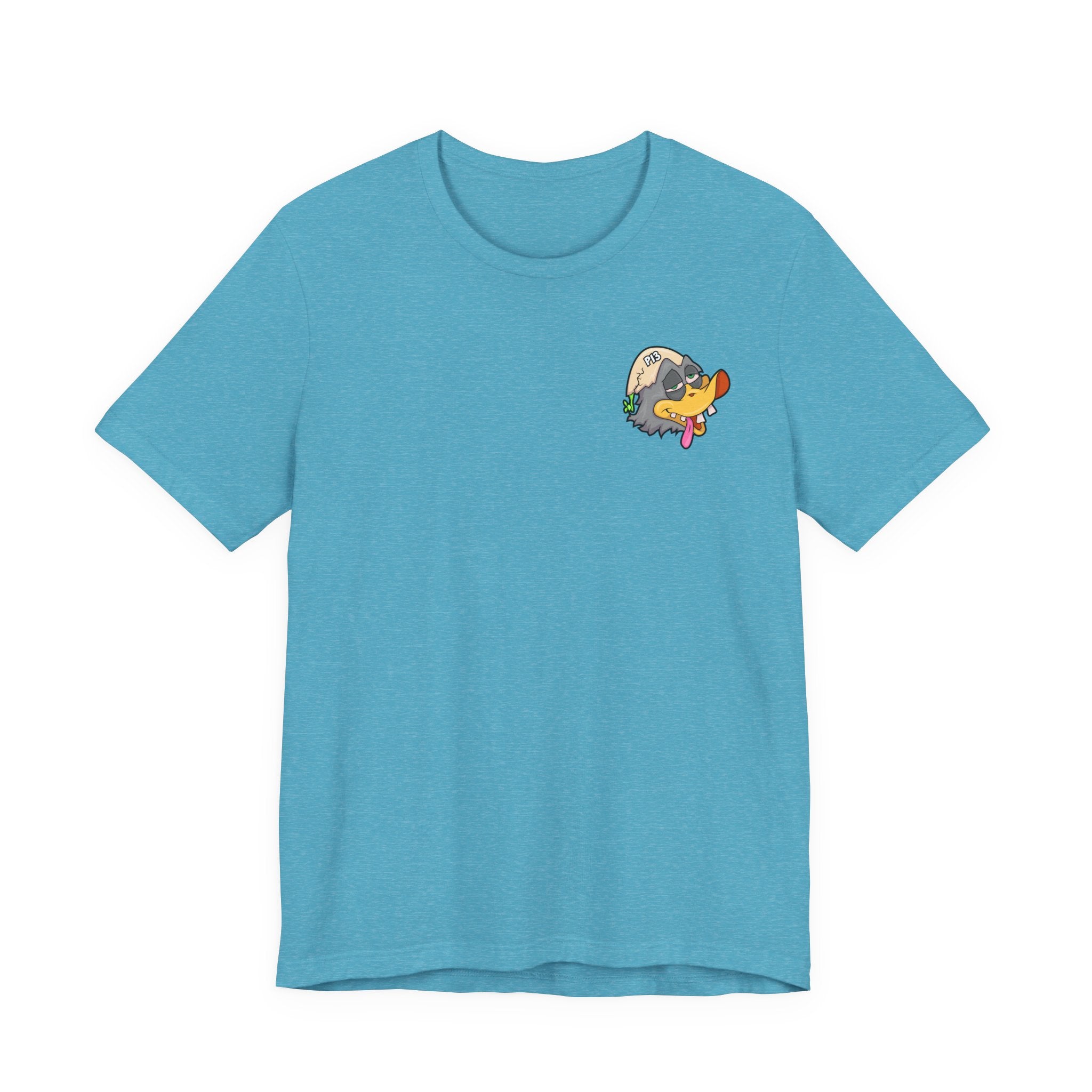 Balut Duck Graphic Tee — Cute Cartoon Egg & Duck Design
