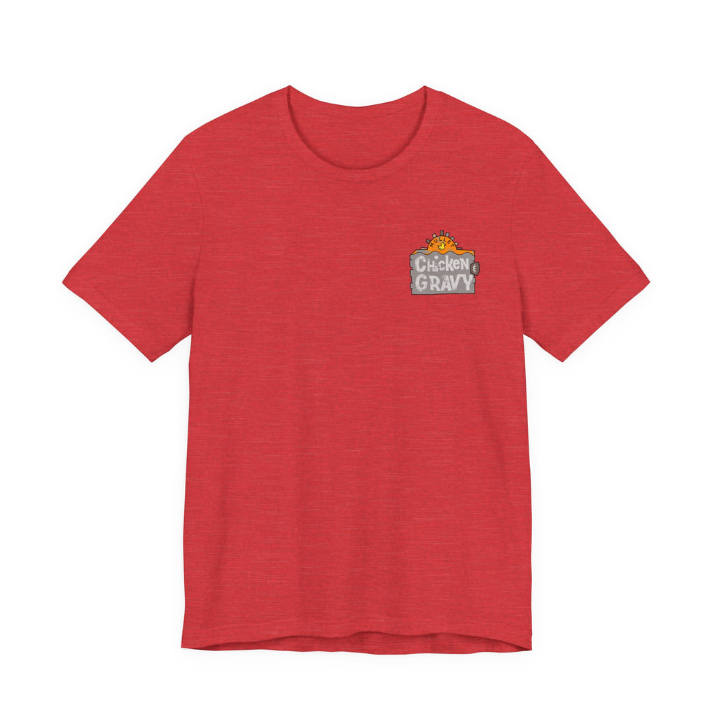 Chicken & Gravy Band Tee — Vintage Rock Music Graphic T-Shirt