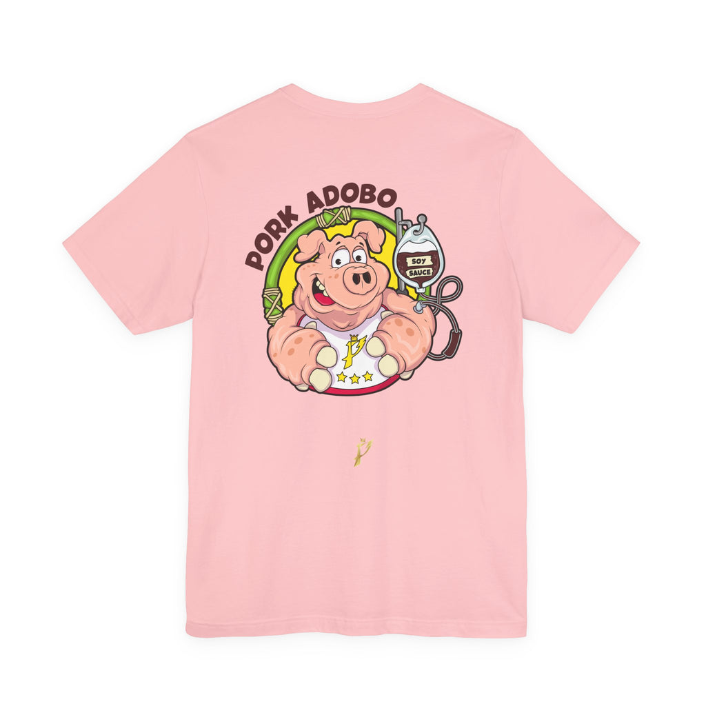 Pork Adobo Graphic Tee — Cute Pig Filipino Food Shirt
