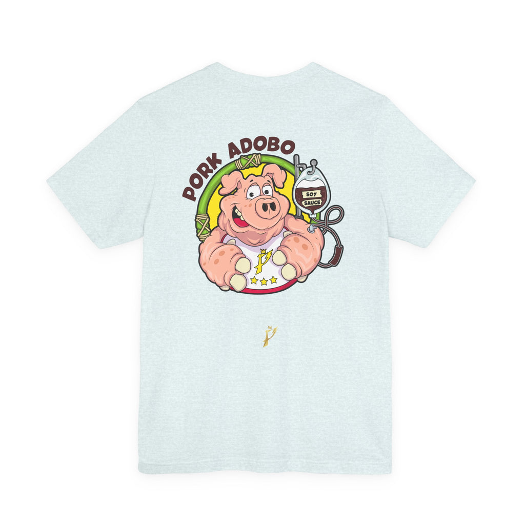 Pork Adobo Graphic Tee — Cute Pig Filipino Food Shirt