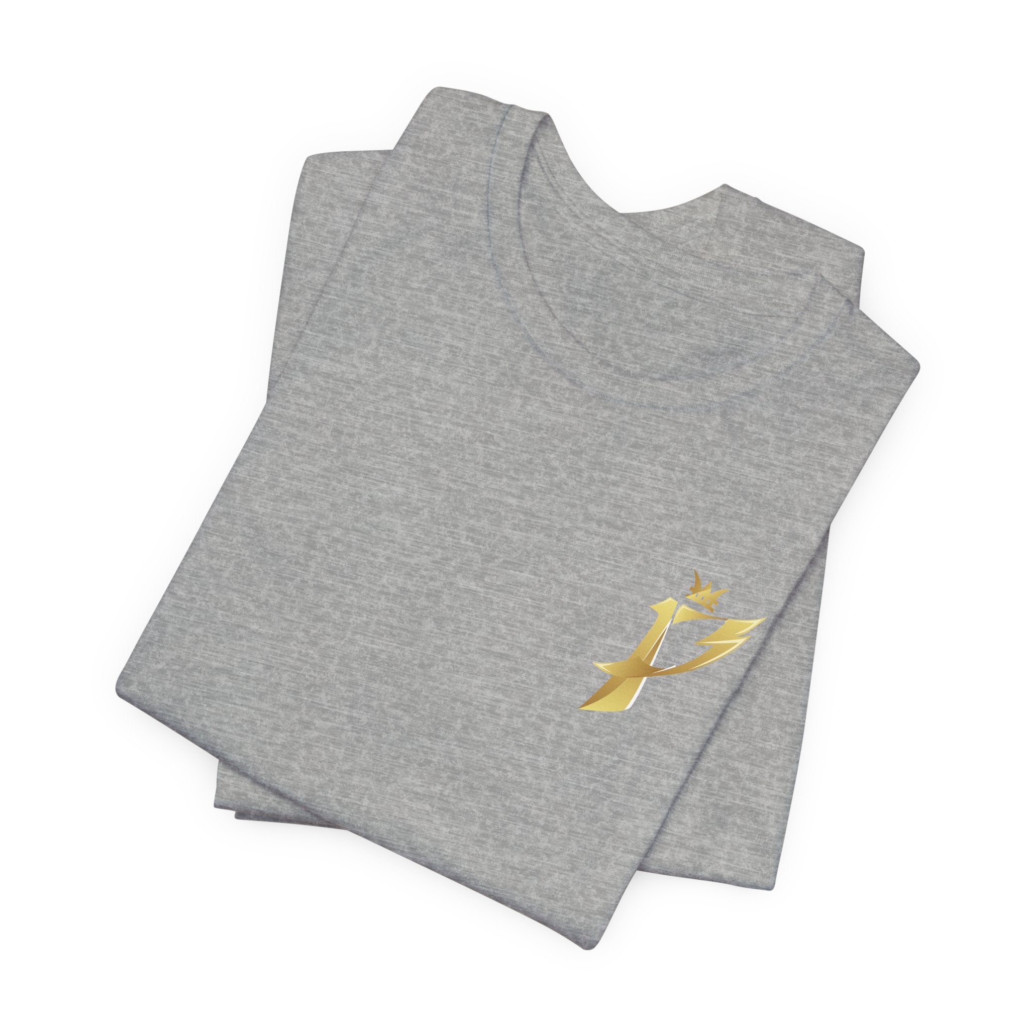 Gold Crowned P Monogram Tee