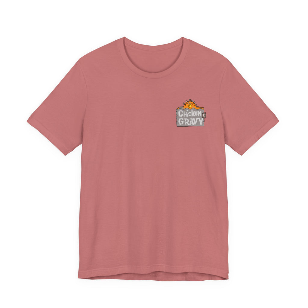 Chicken & Gravy Band Tee — Vintage Rock Music Graphic T-Shirt