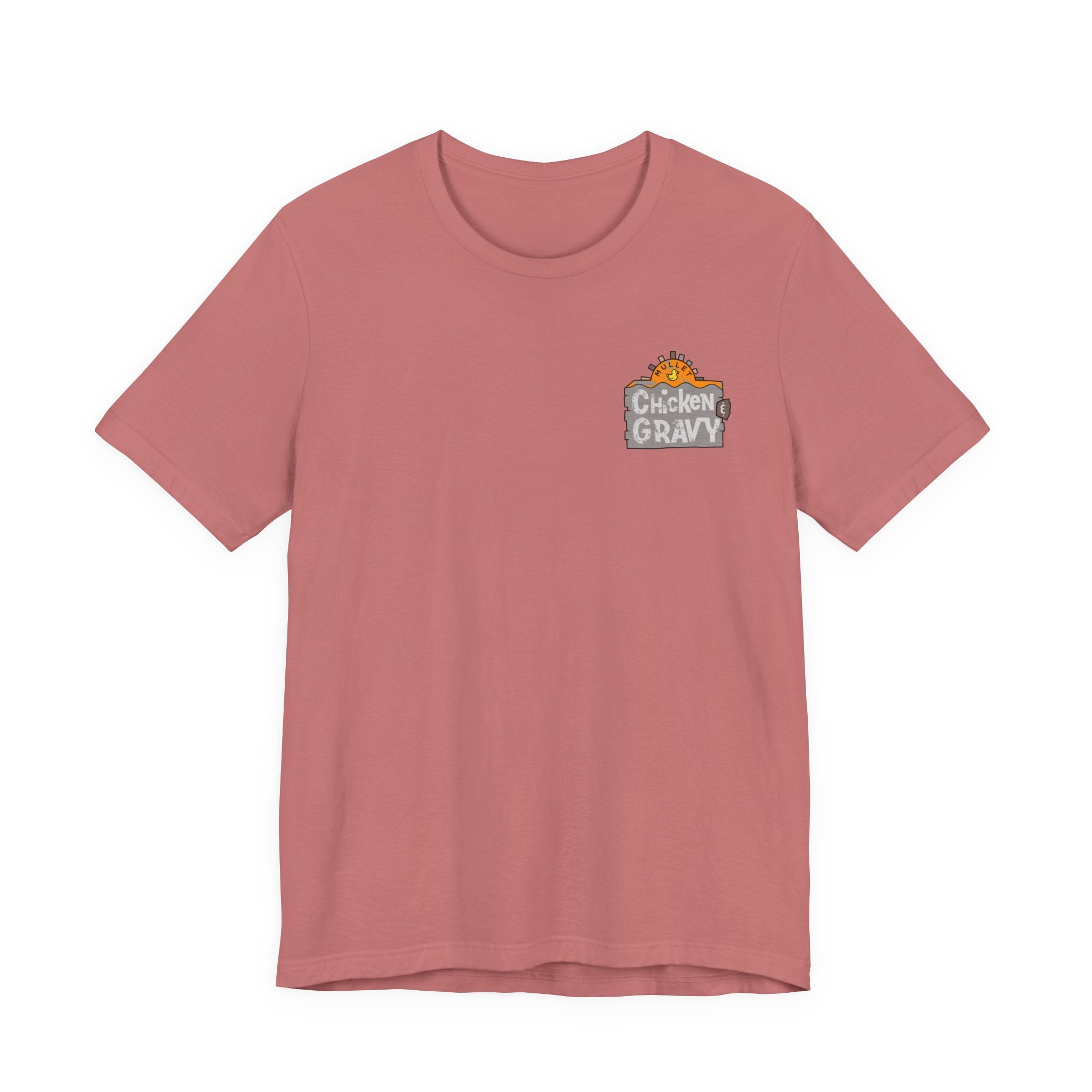 Chicken & Gravy Band Tee — Vintage Rock Music Graphic T-Shirt