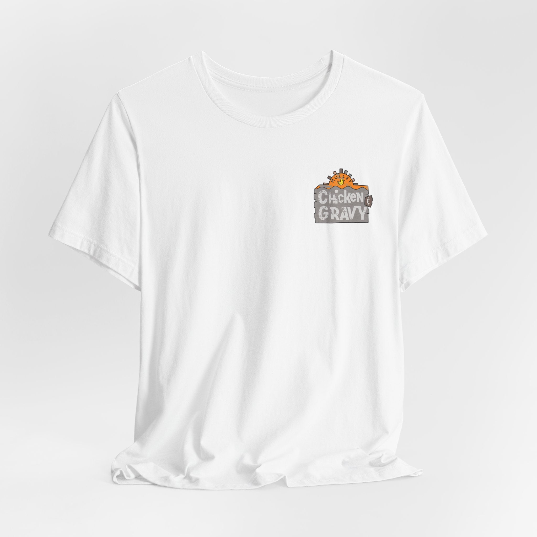Chicken & Gravy Band Tee — Vintage Rock Music Graphic T-Shirt