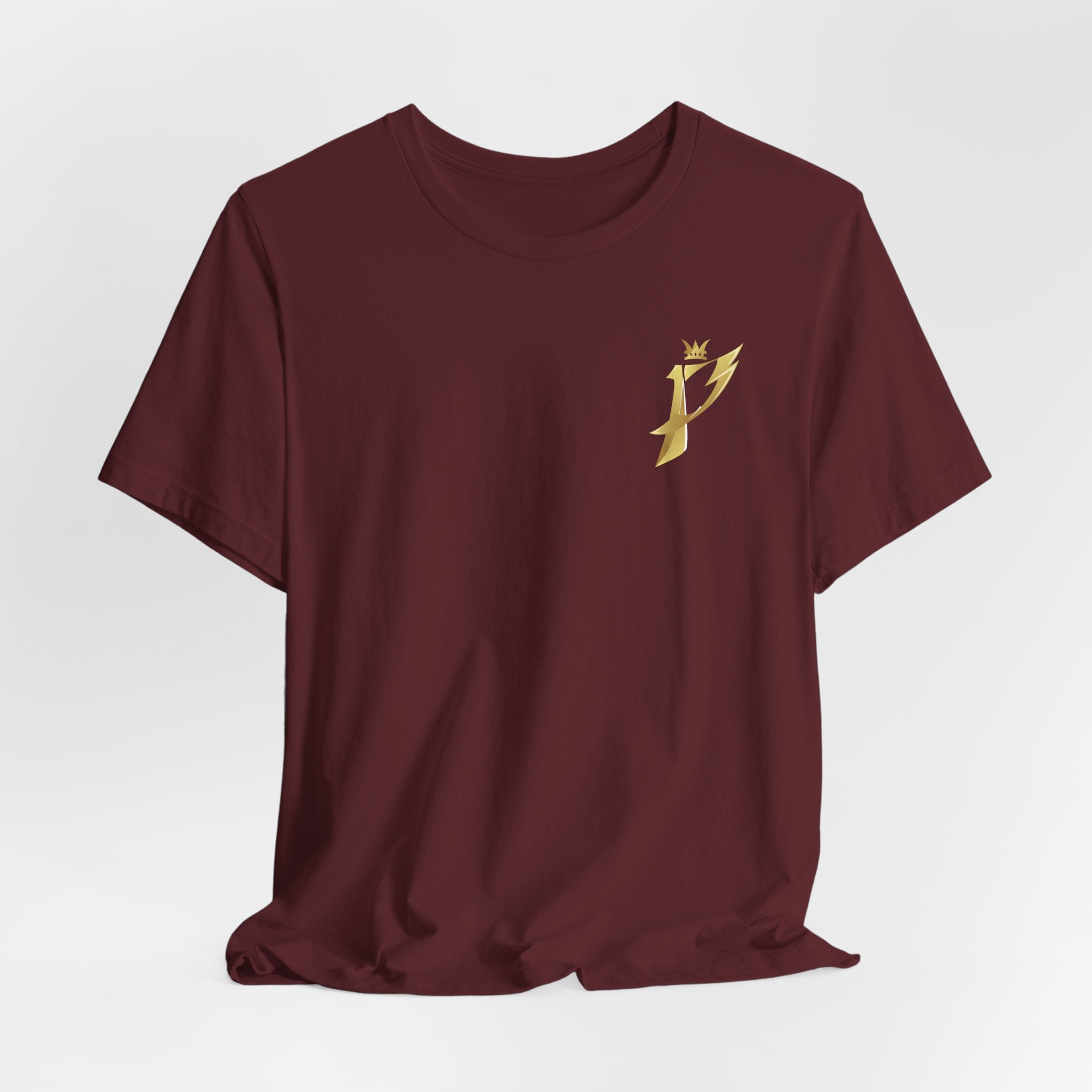 Gold Crowned P Monogram Tee