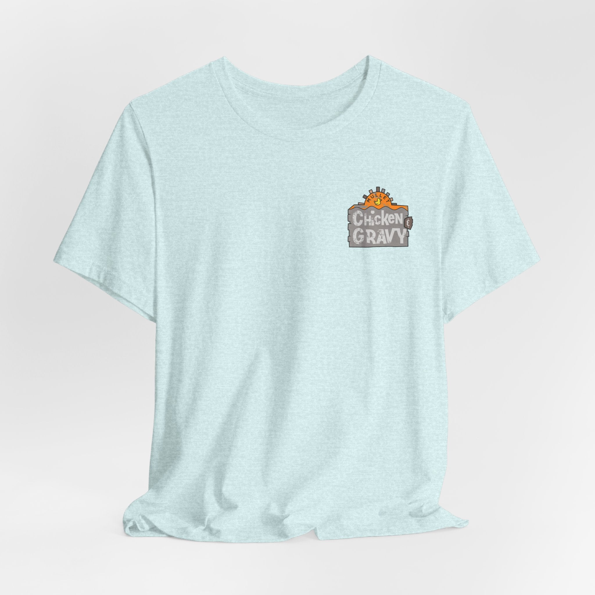 Chicken & Gravy Band Tee — Vintage Rock Music Graphic T-Shirt