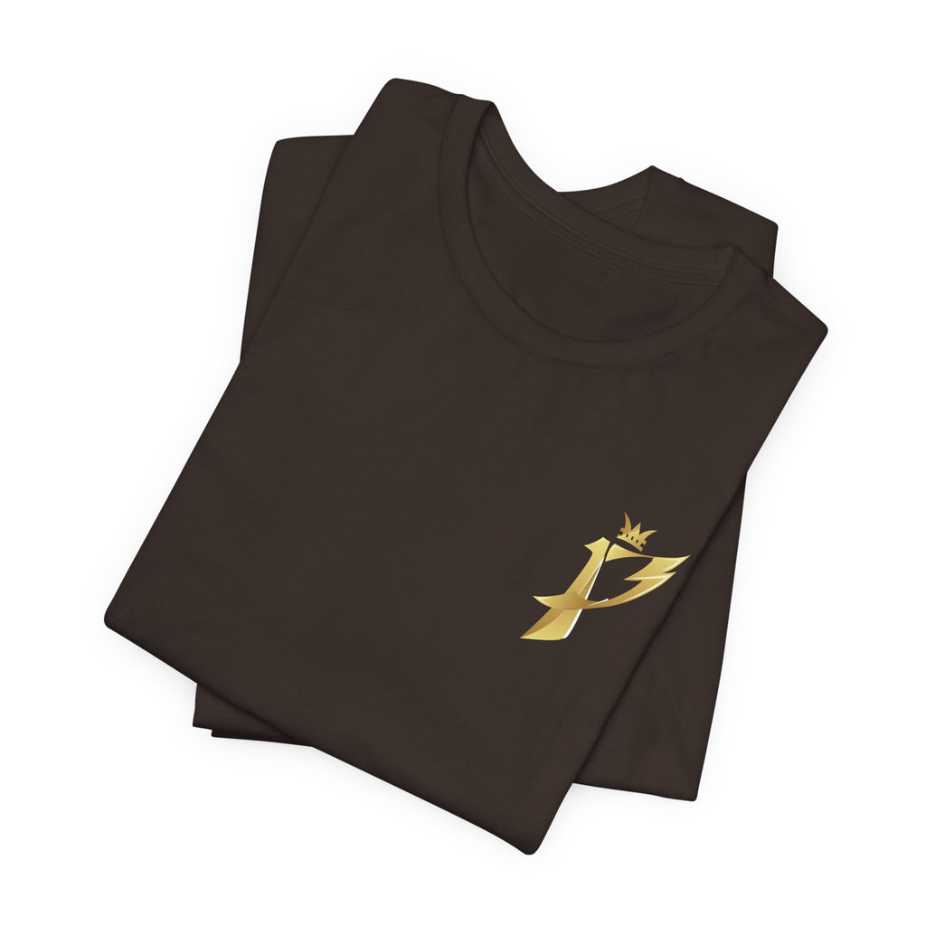 Gold Crowned P Monogram Tee