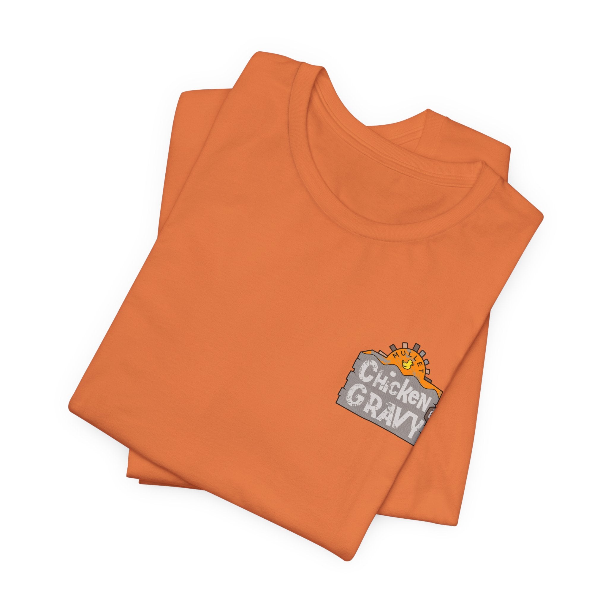 Chicken & Gravy Band Tee — Vintage Rock Music Graphic T-Shirt