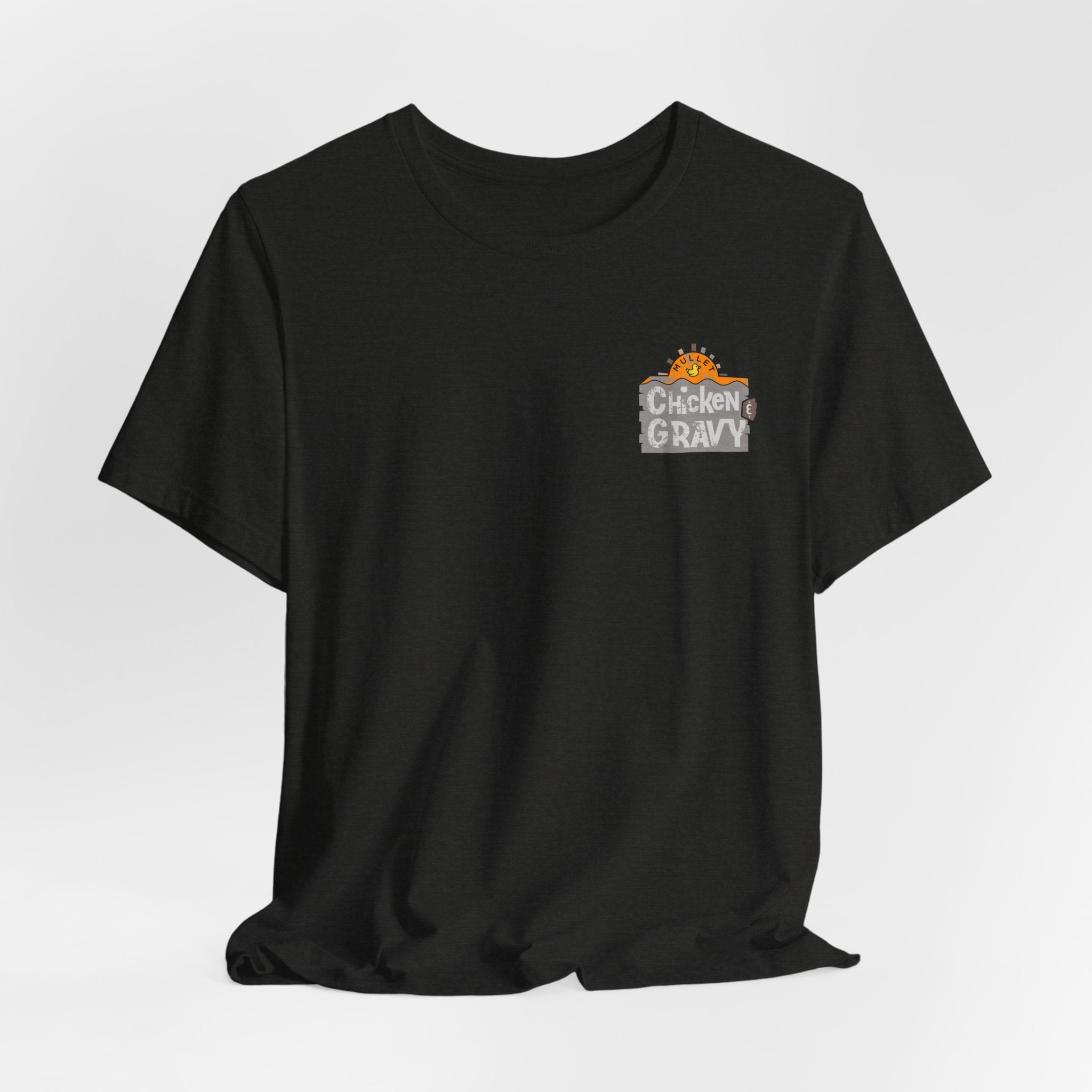 Chicken & Gravy Band Tee — Vintage Rock Music Graphic T-Shirt