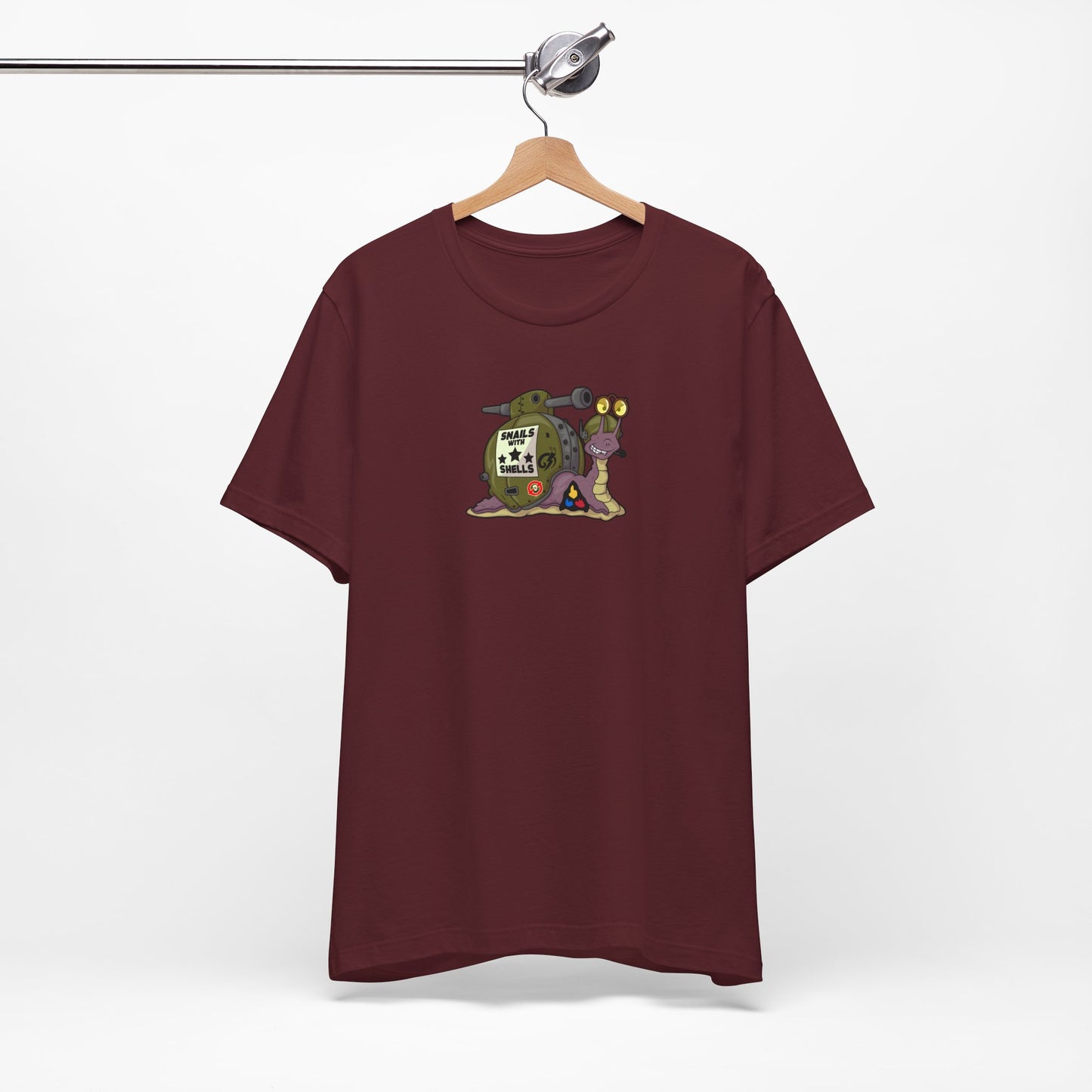 Soldier Snail Unisex Jersey Short Sleeve Tee