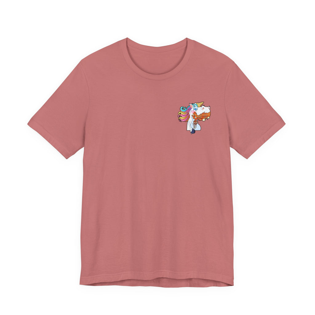 Unicorn Pasta Tee — "Magical Pisketti" Graphic T-Shirt